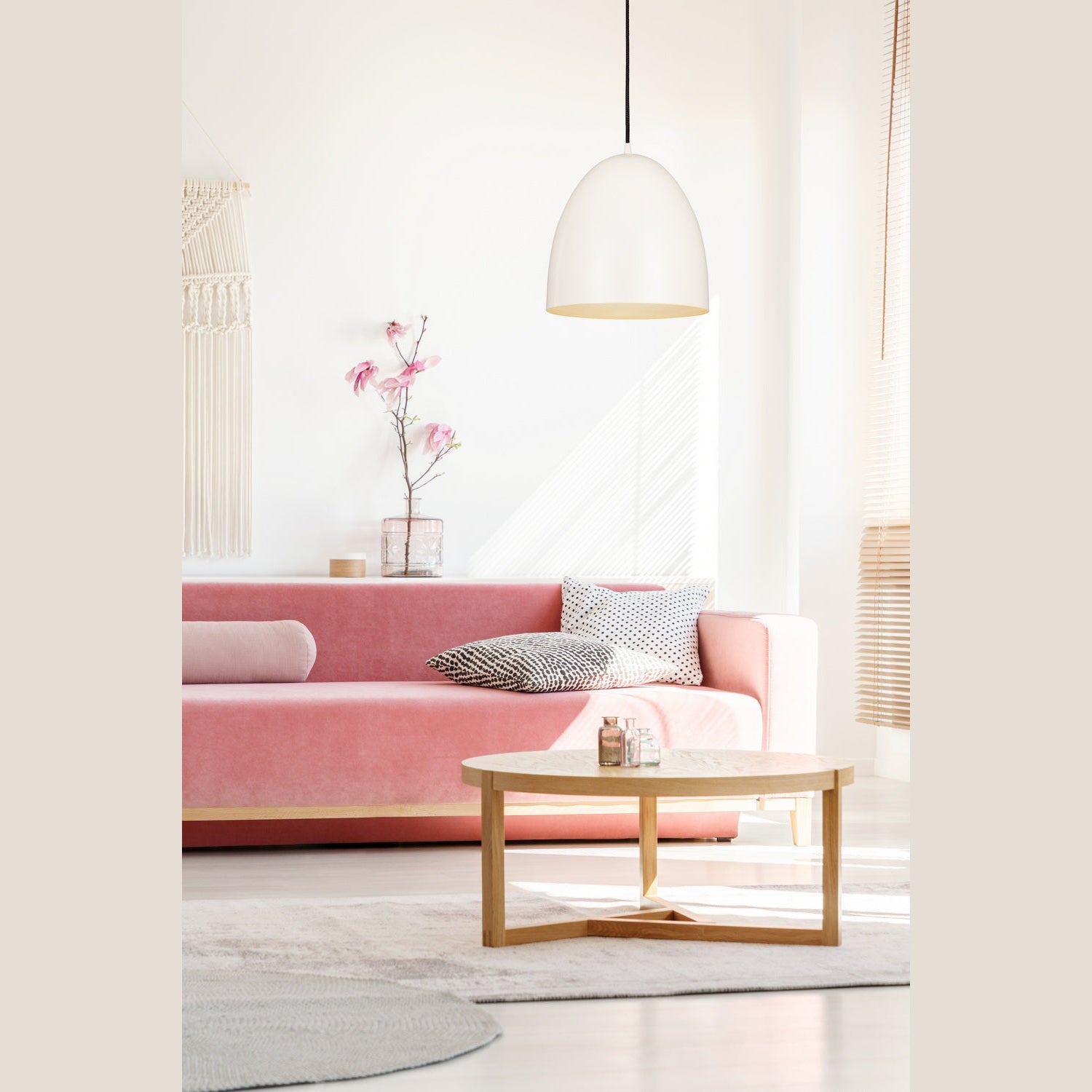 Z-Lite - 6012P12-SWH - One Light Pendant - Z-Studio - Satin White