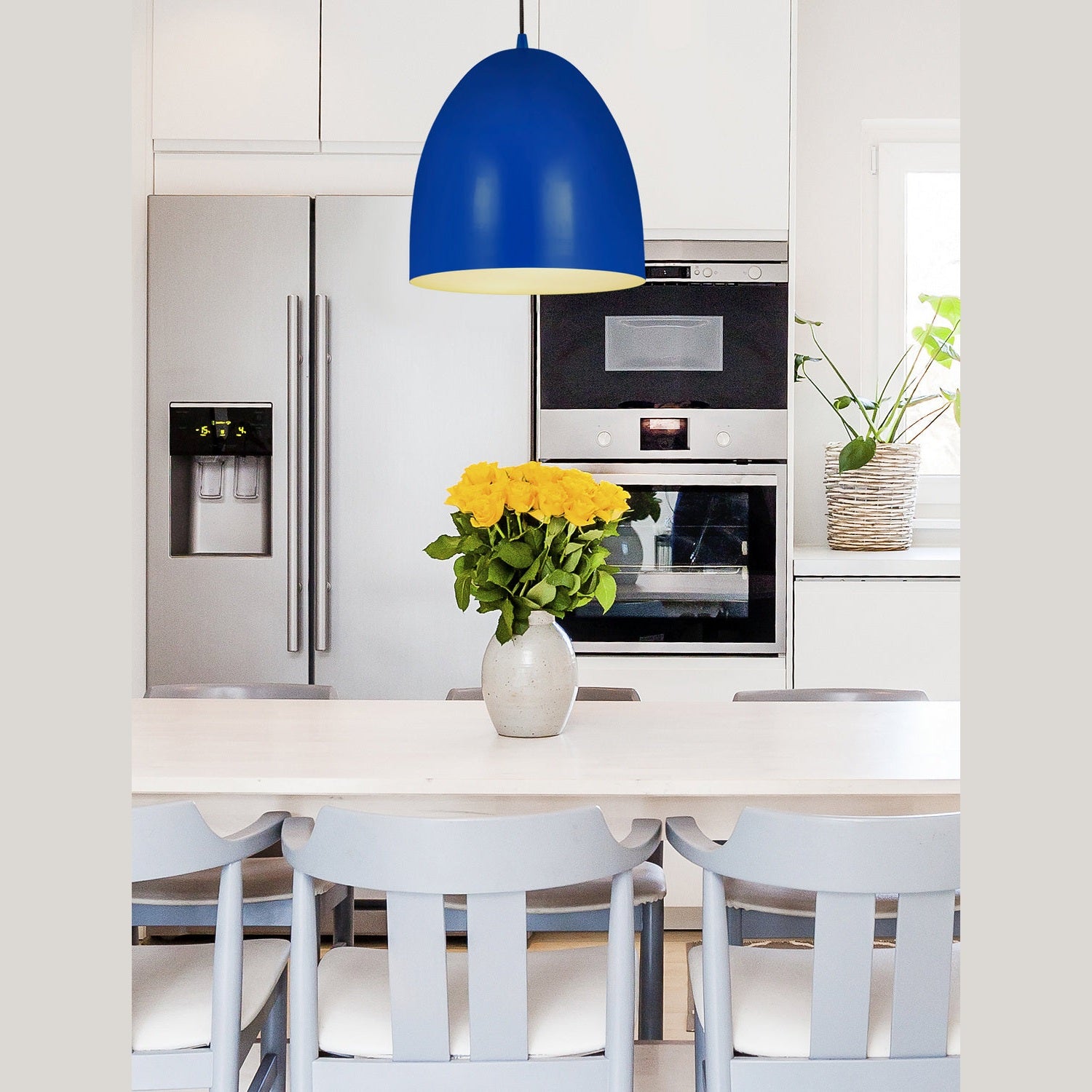 Z-Lite - 6012P19-BLU - Three Light Pendant - Z-Studio - Blue