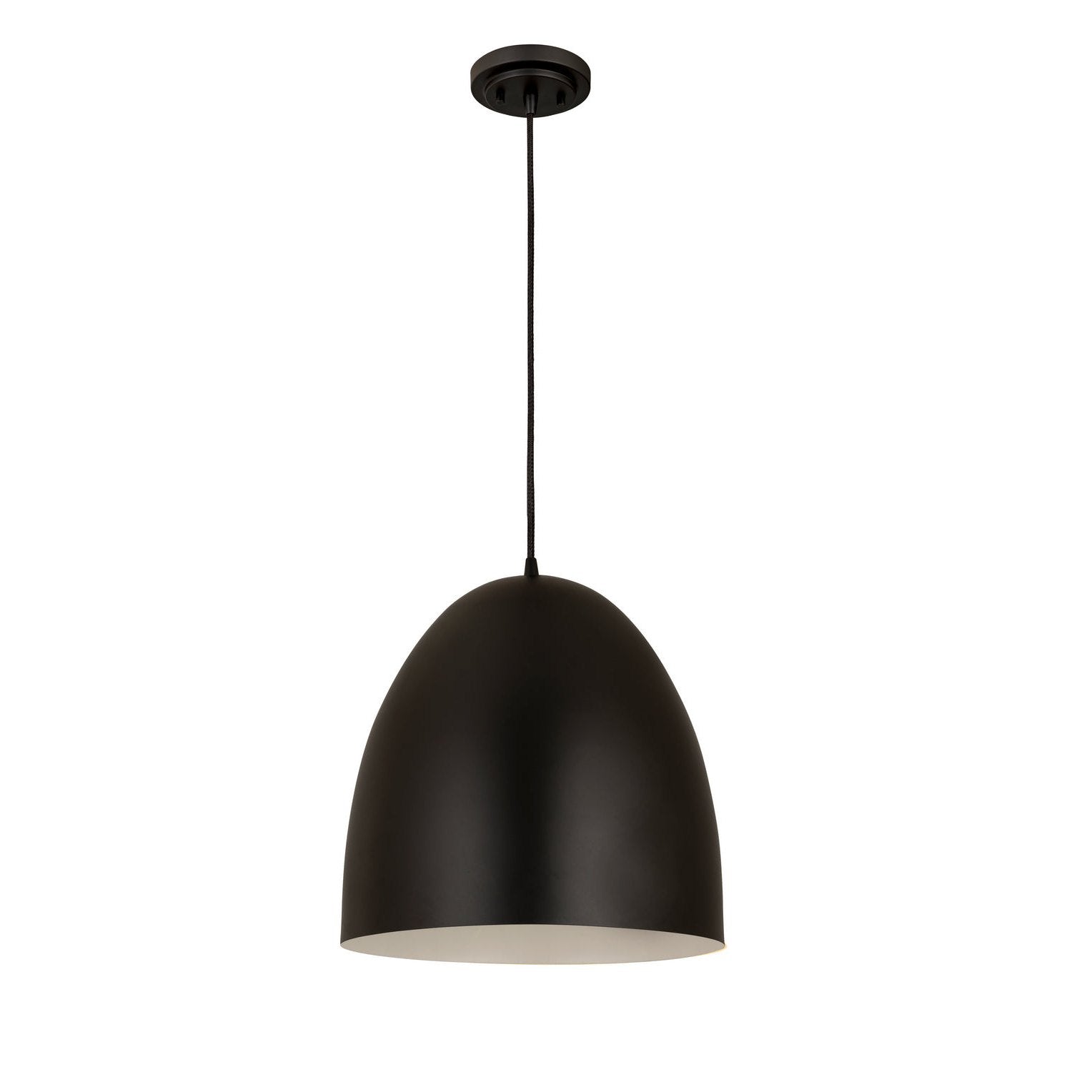 Z-Lite - 6012P19-SBK - Three Light Pendant - Z-Studio - Satin Black