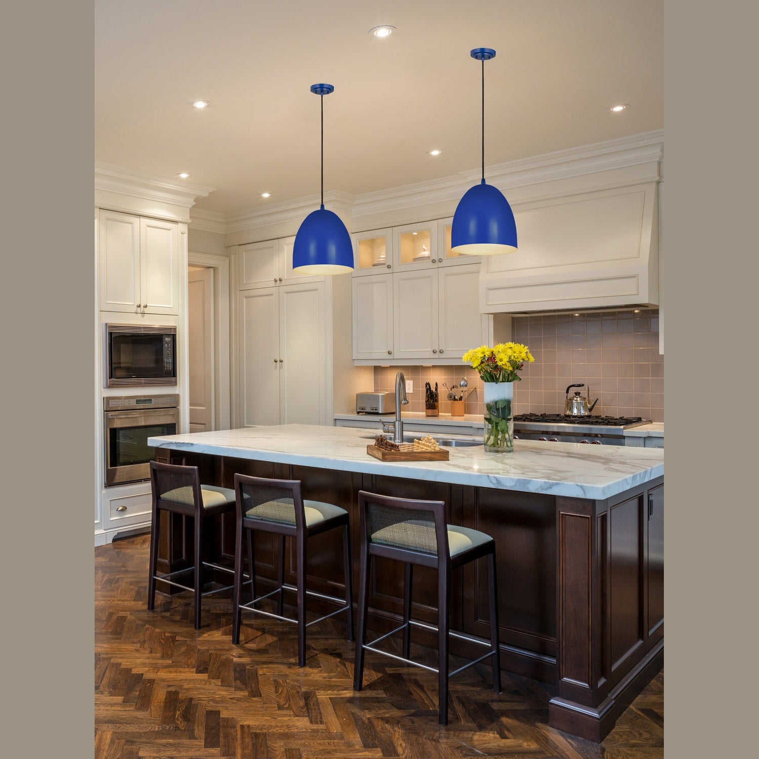 Z-Lite - 6012P9-BLU - One Light Pendant - Z-Studio - Blue