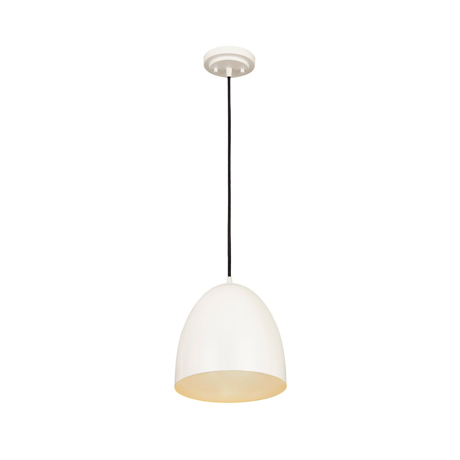 Z-Lite - 6012P9-SWH - One Light Pendant - Z-Studio - Satin White