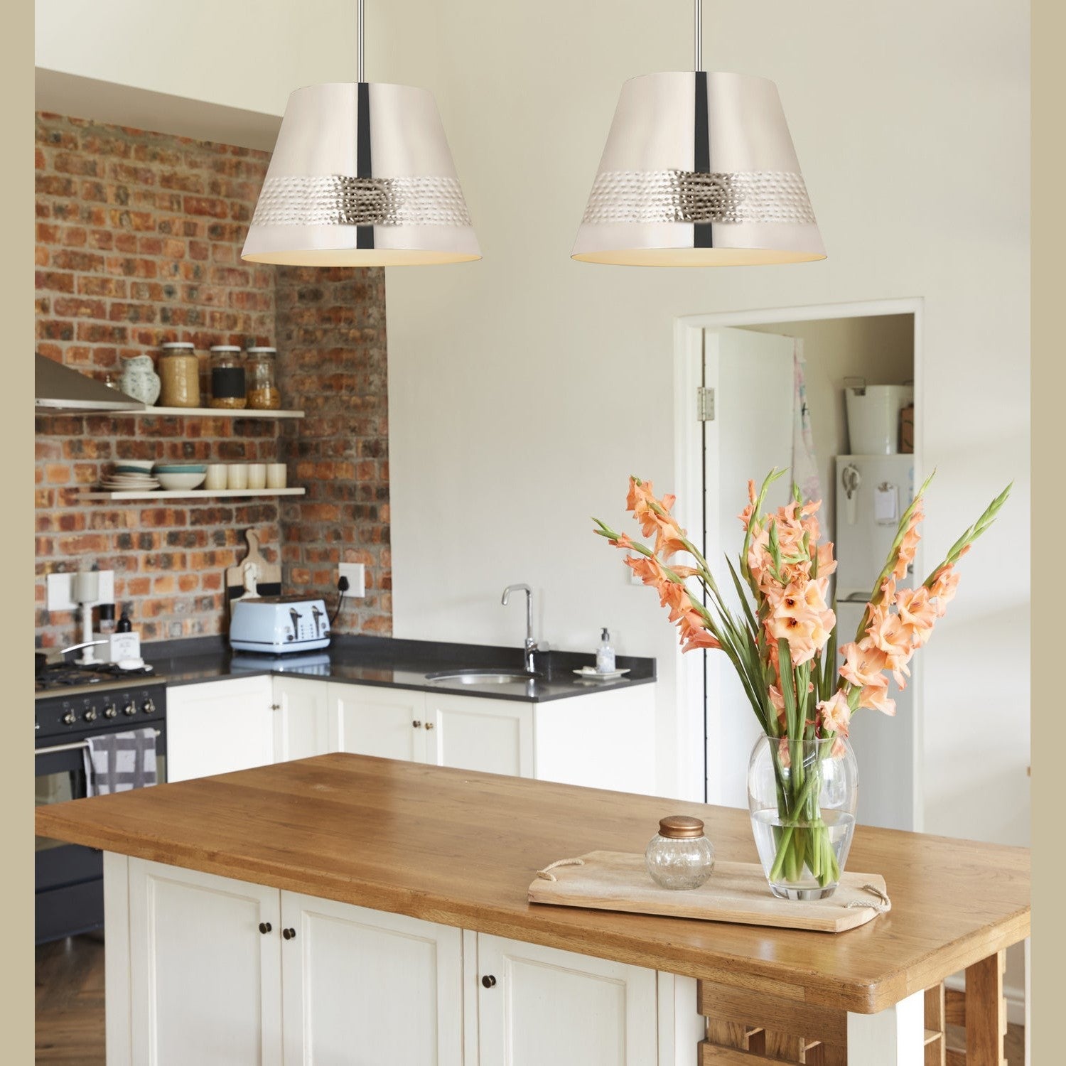 Z-Lite - 6013-18PN - One Light Chandelier - Maddox - Polished Nickel