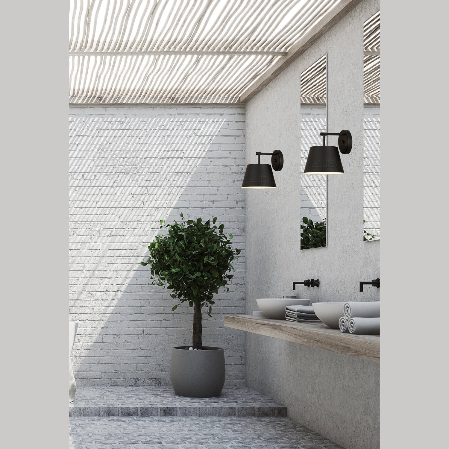 Z-Lite - 6013-1S-MB - One Light Wall Sconce - Maddox - Matte Black