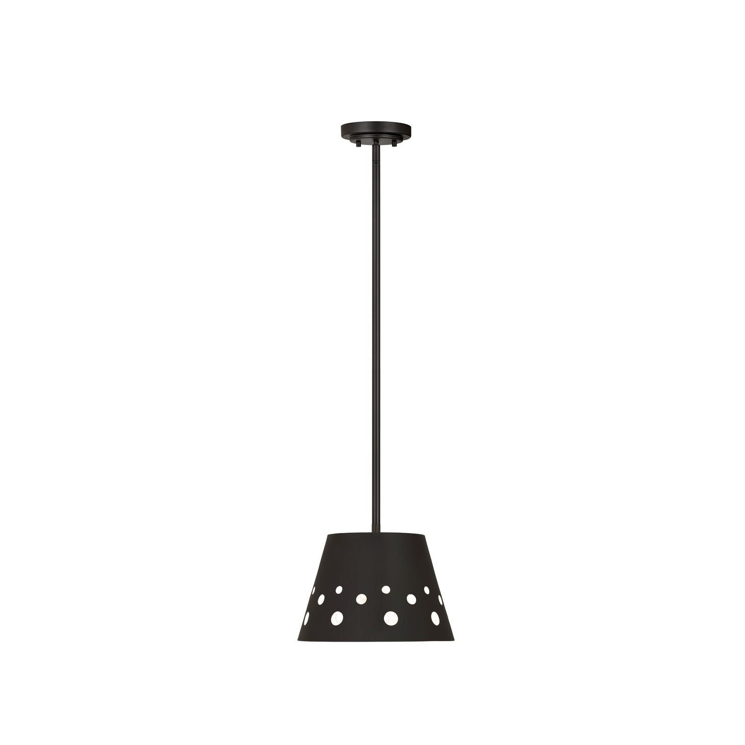 Z-Lite - 6014-12MB - One Light Pendant - Katie - Matte Black