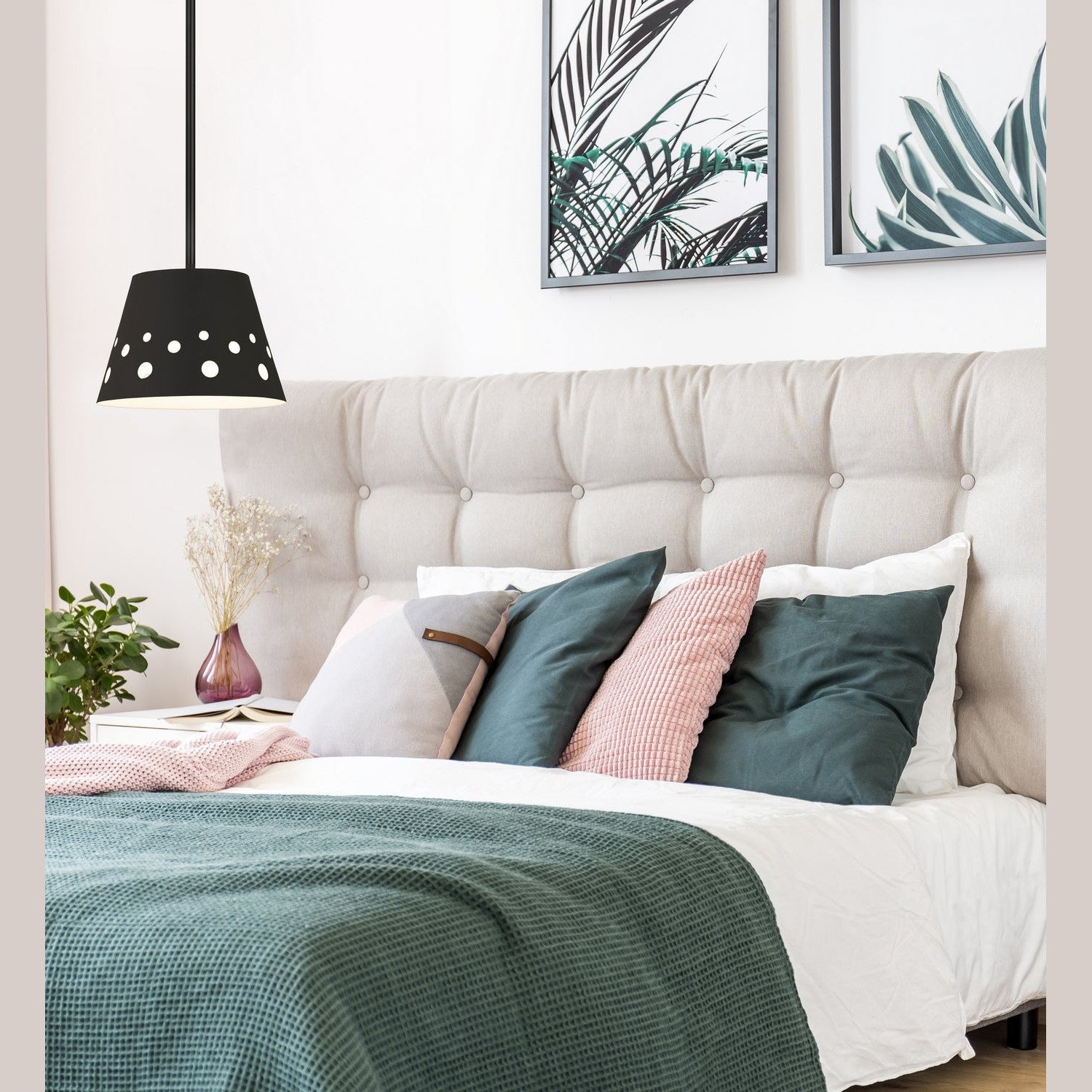 Z-Lite - 6014-12MB - One Light Pendant - Katie - Matte Black