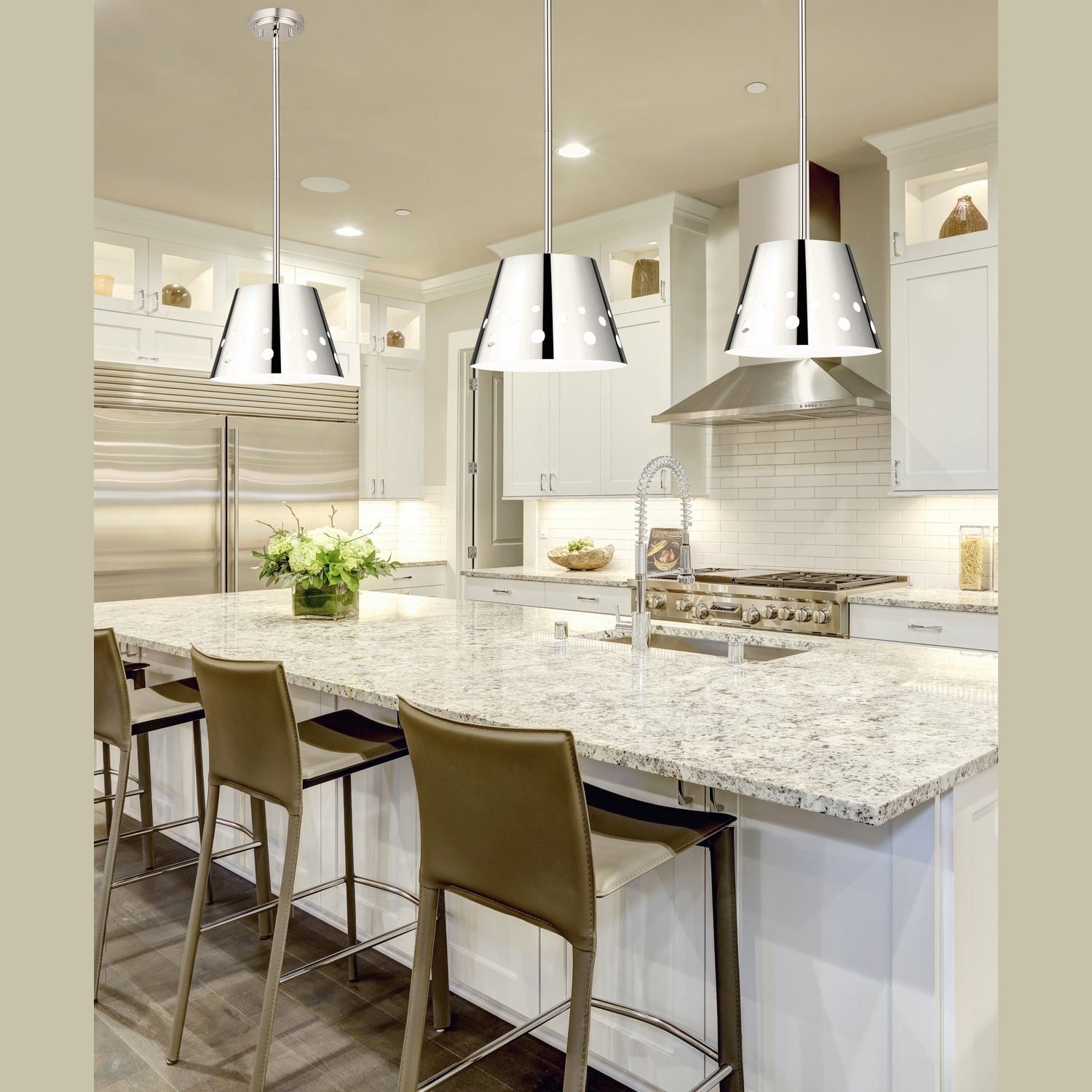 Z-Lite - 6014-12PN - One Light Pendant - Katie - Polished Nickel