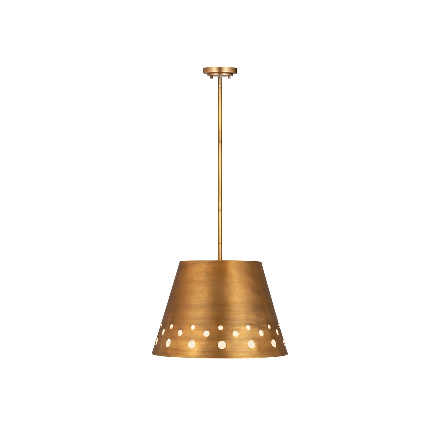 Z-Lite - 6014-18RB - One Light Chandelier - Katie - Rubbed Brass