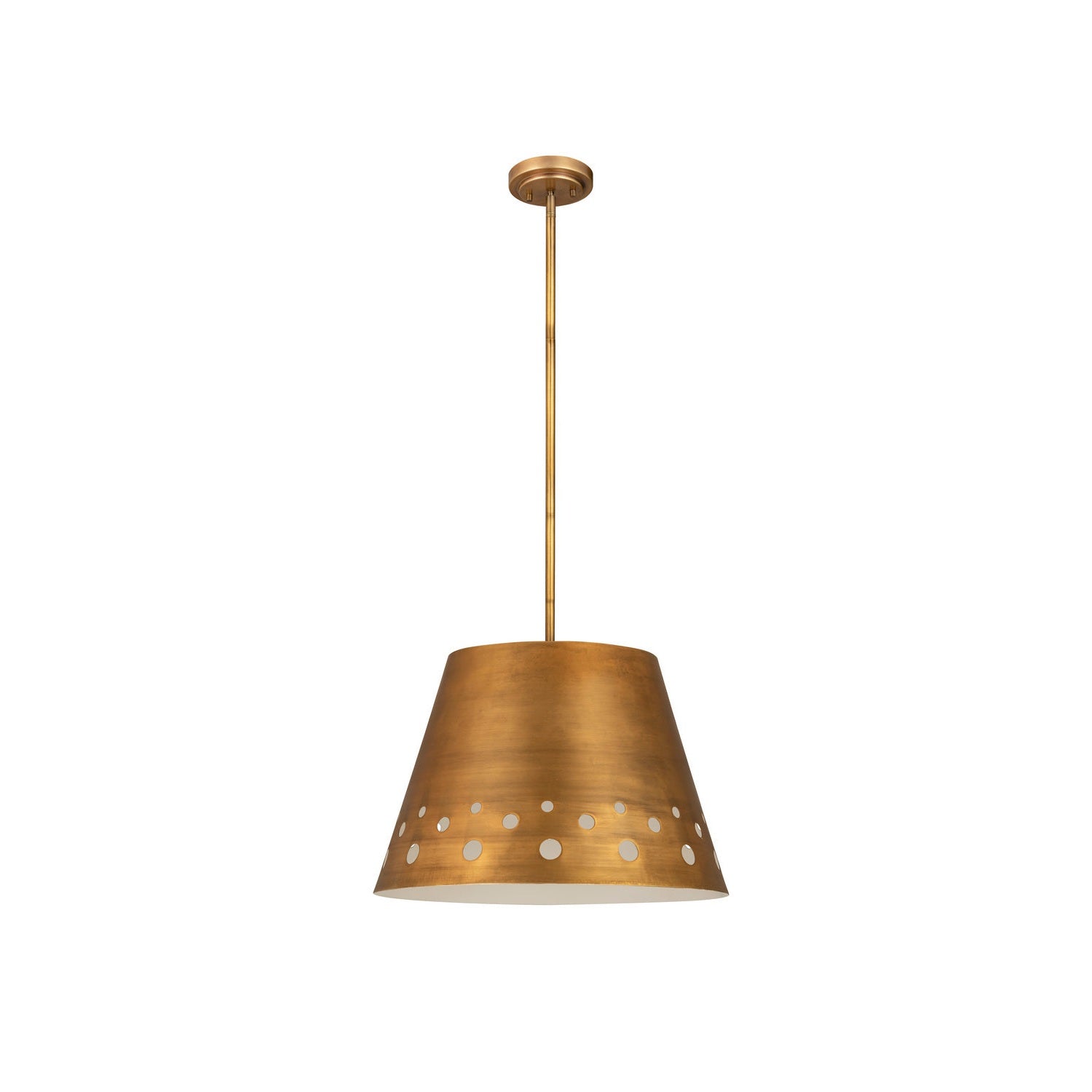 Z-Lite - 6014-18RB - One Light Chandelier - Katie - Rubbed Brass