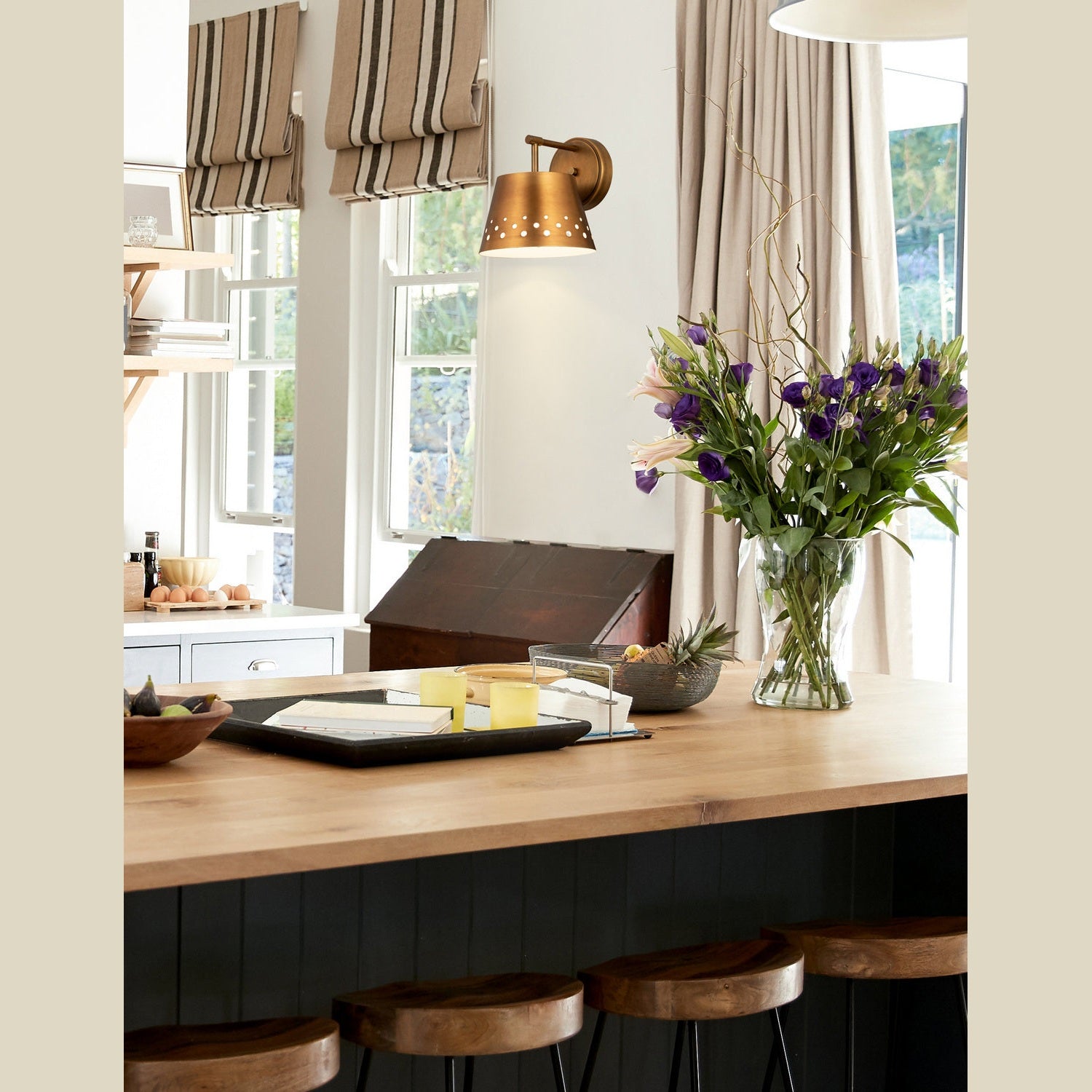 Z-Lite - 6014-1S-RB - One Light Wall Sconce - Katie - Rubbed Brass