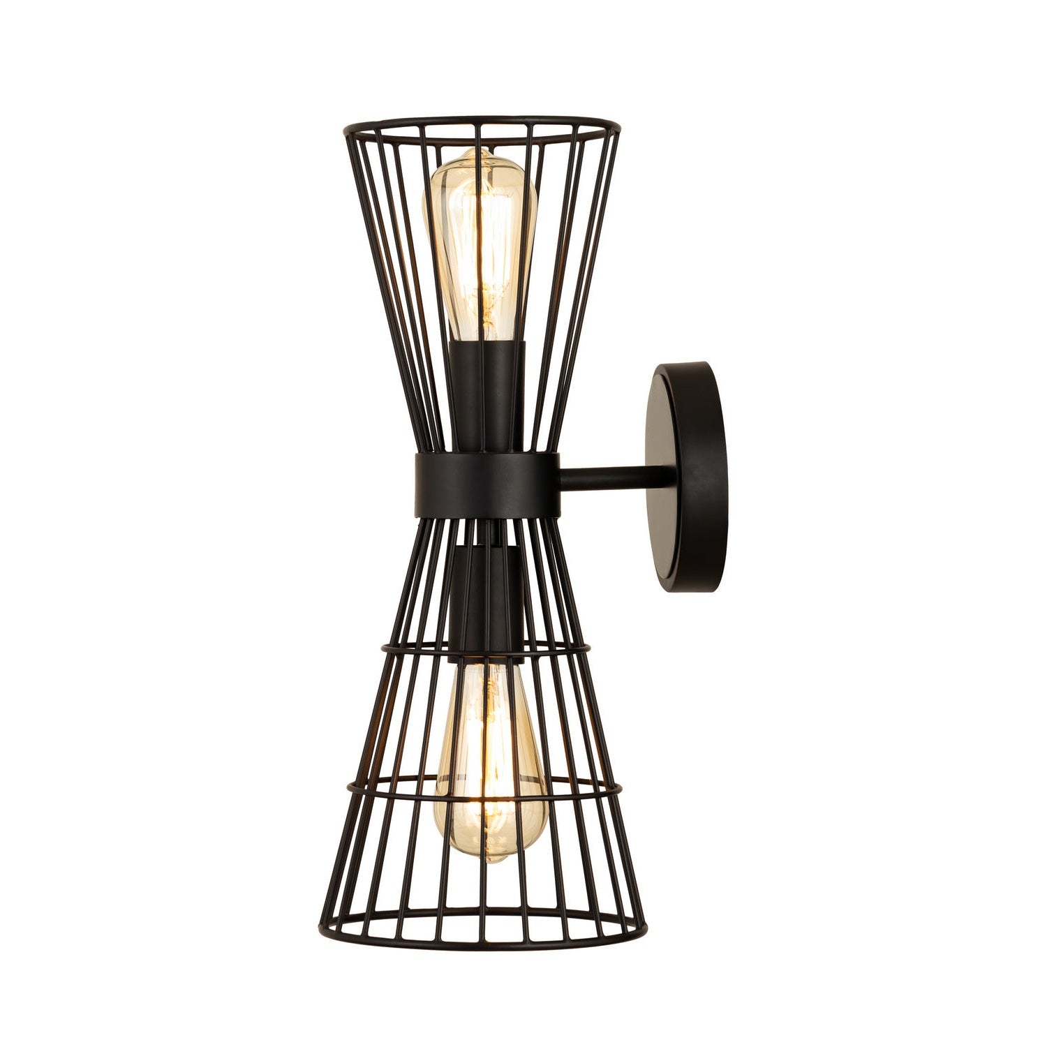 Z-Lite - 6015-2S-MB - Two Light Wall Sconce - Alito - Matte Black