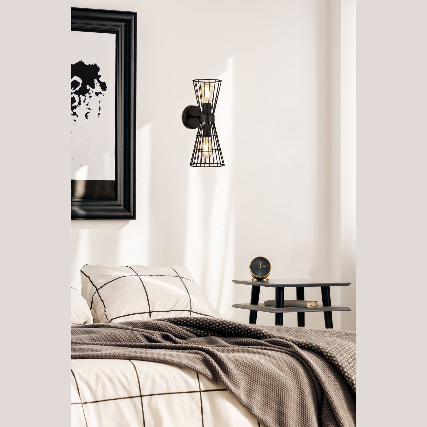 Z-Lite - 6015-2S-MB - Two Light Wall Sconce - Alito - Matte Black