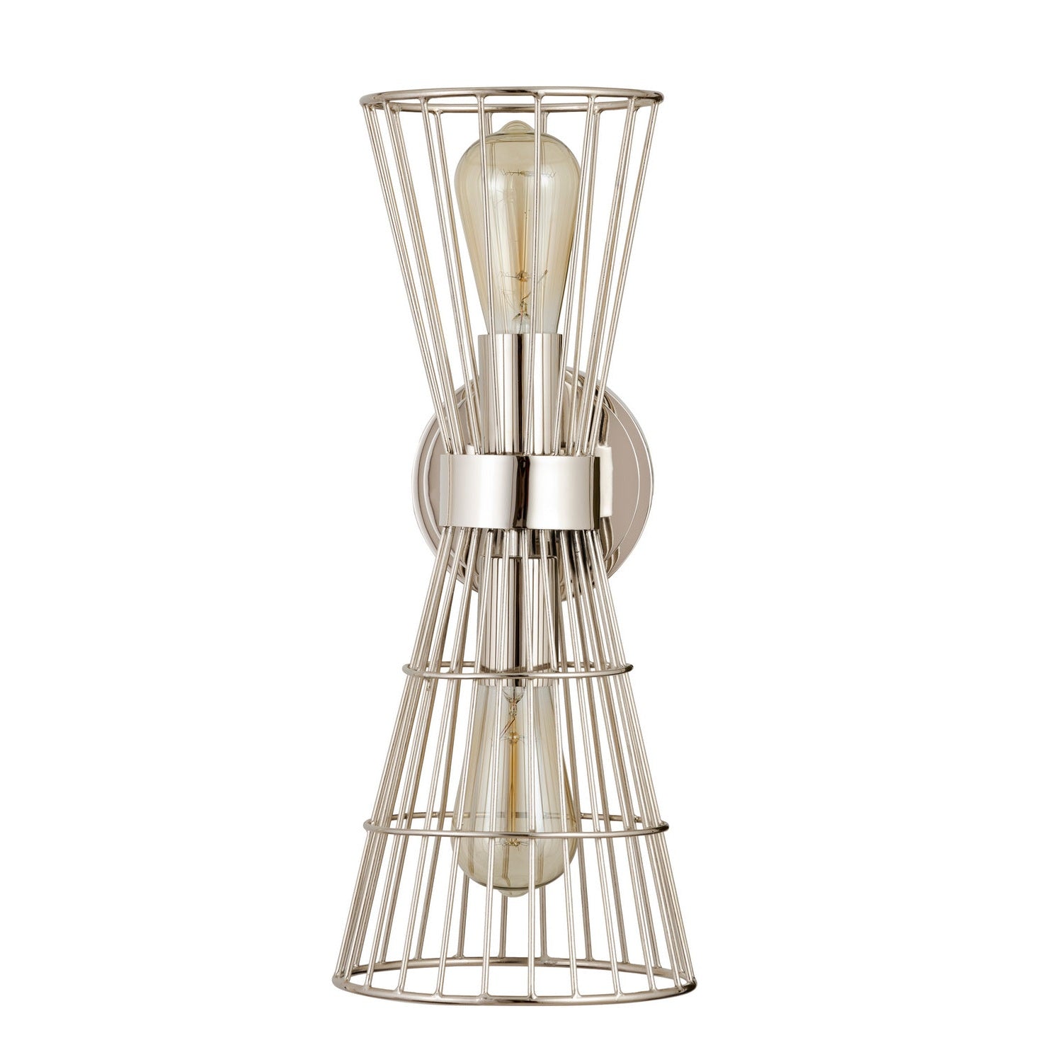 Z-Lite - 6015-2S-PN - Two Light Wall Sconce - Alito - Polished Nickel
