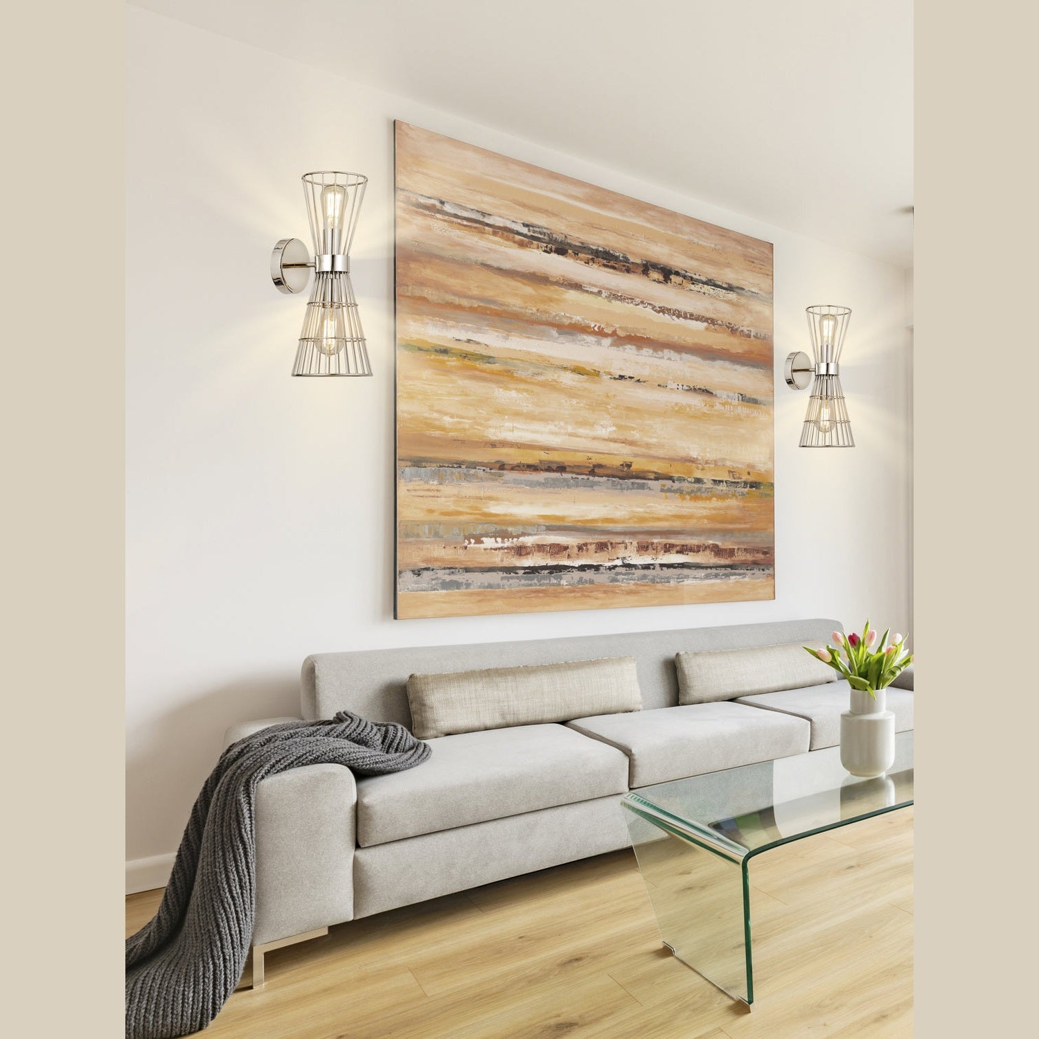 Z-Lite - 6015-2S-PN - Two Light Wall Sconce - Alito - Polished Nickel