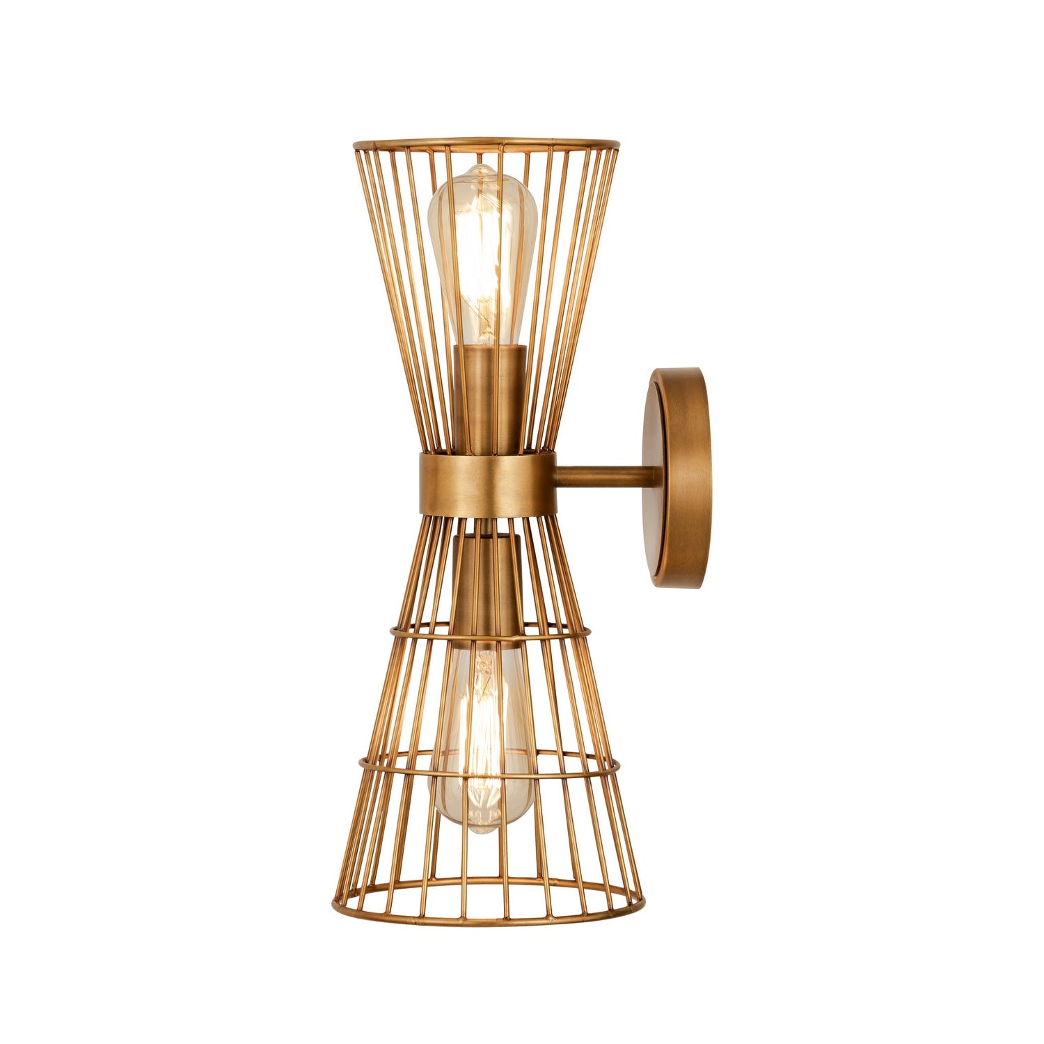 Z-Lite - 6015-2S-RB - Two Light Wall Sconce - Alito - Rubbed Brass