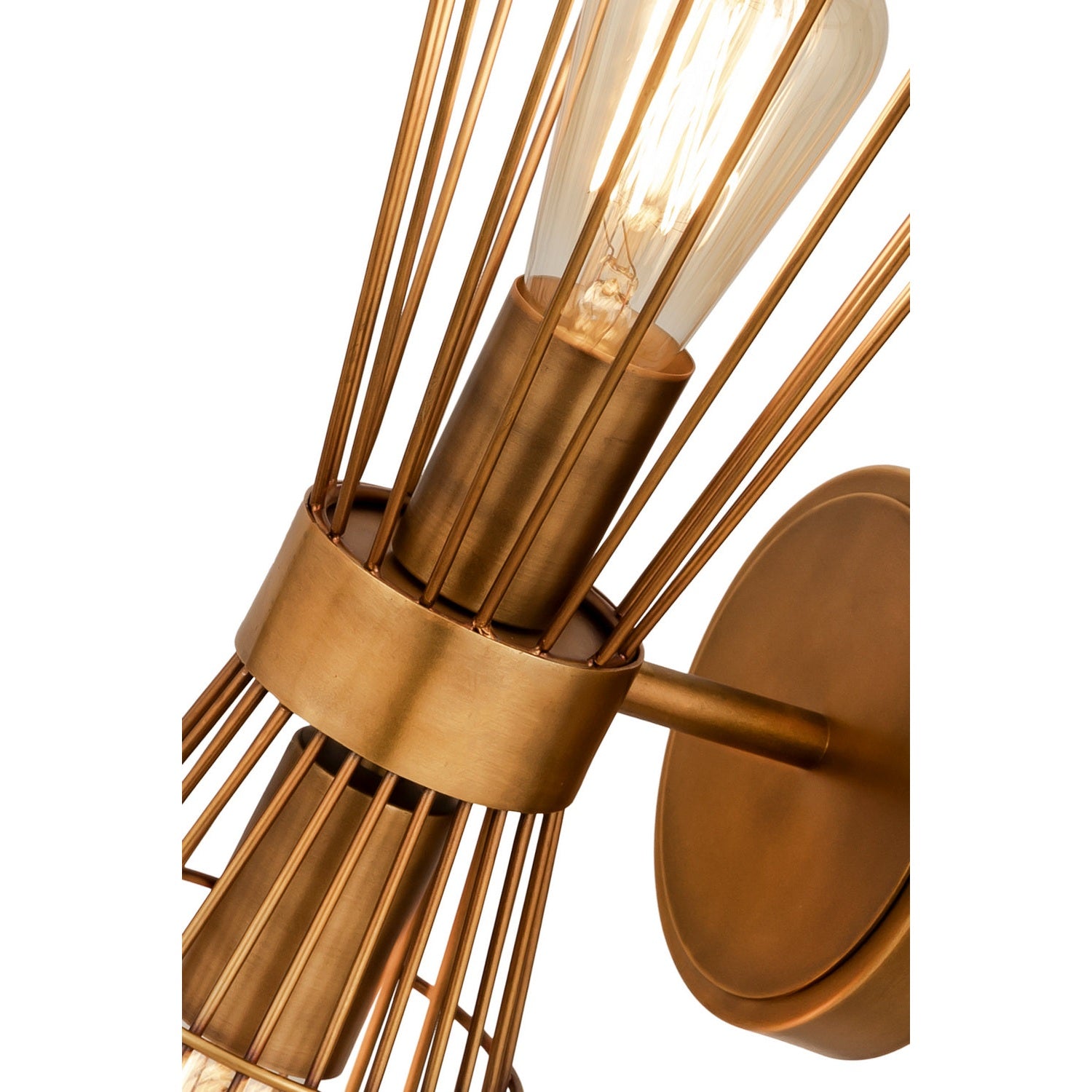 Z-Lite - 6015-2S-RB - Two Light Wall Sconce - Alito - Rubbed Brass