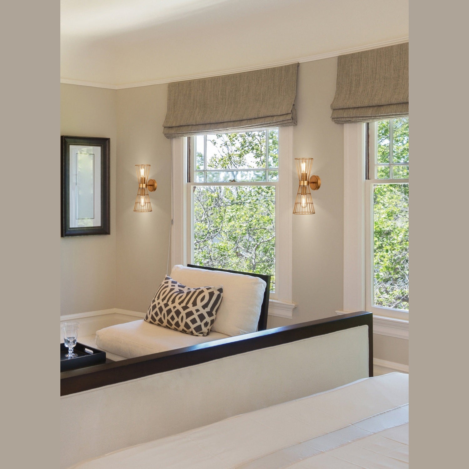 Z-Lite - 6015-2S-RB - Two Light Wall Sconce - Alito - Rubbed Brass