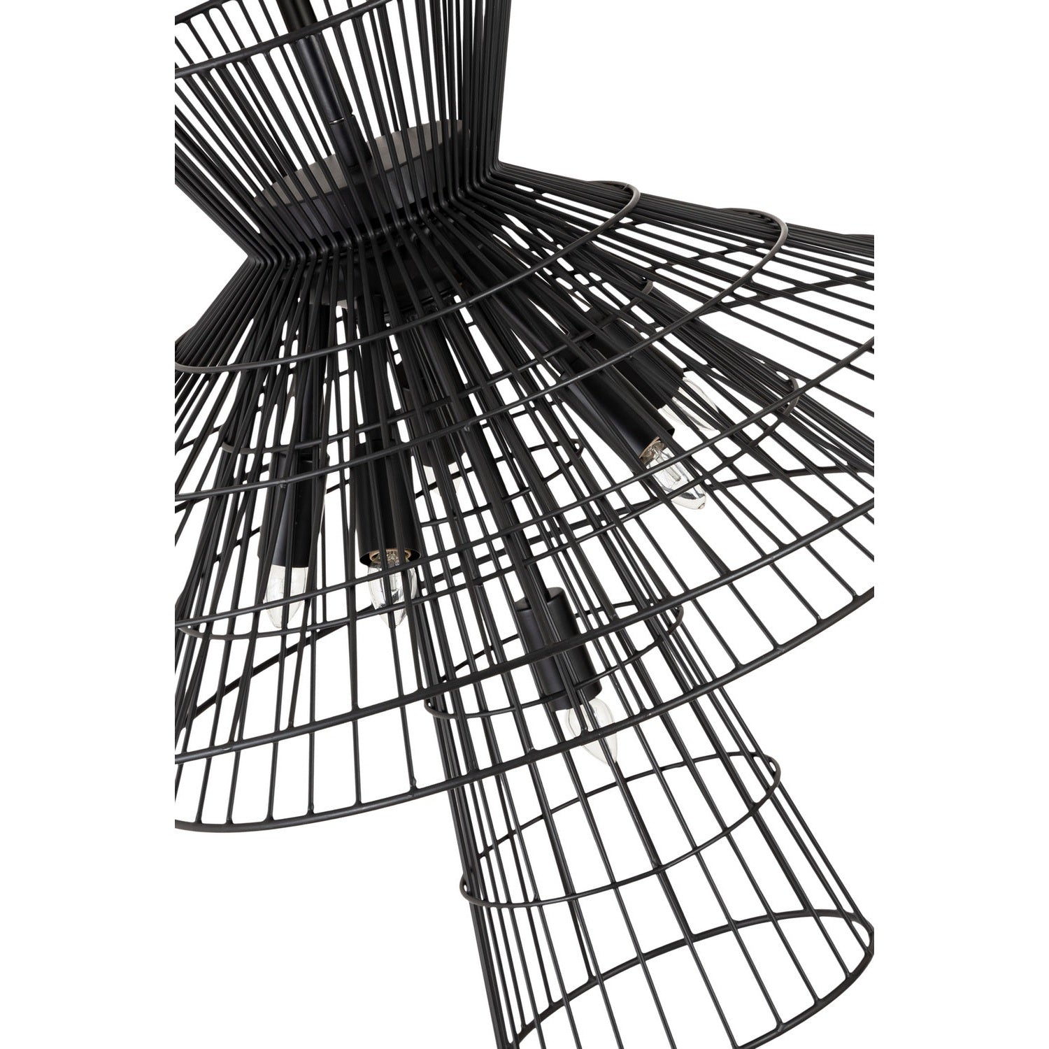 Z-Lite - 6015-6MB - Six Light Chandelier - Alito - Matte Black