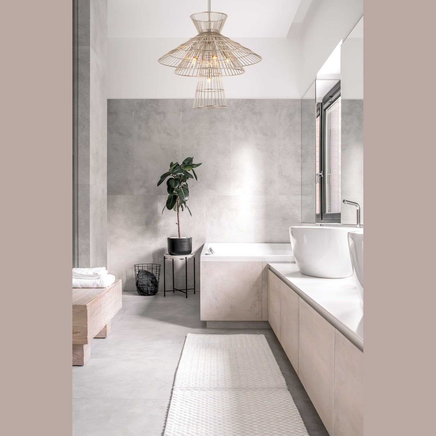 Z-Lite - 6015-6PN - Six Light Chandelier - Alito - Polished Nickel