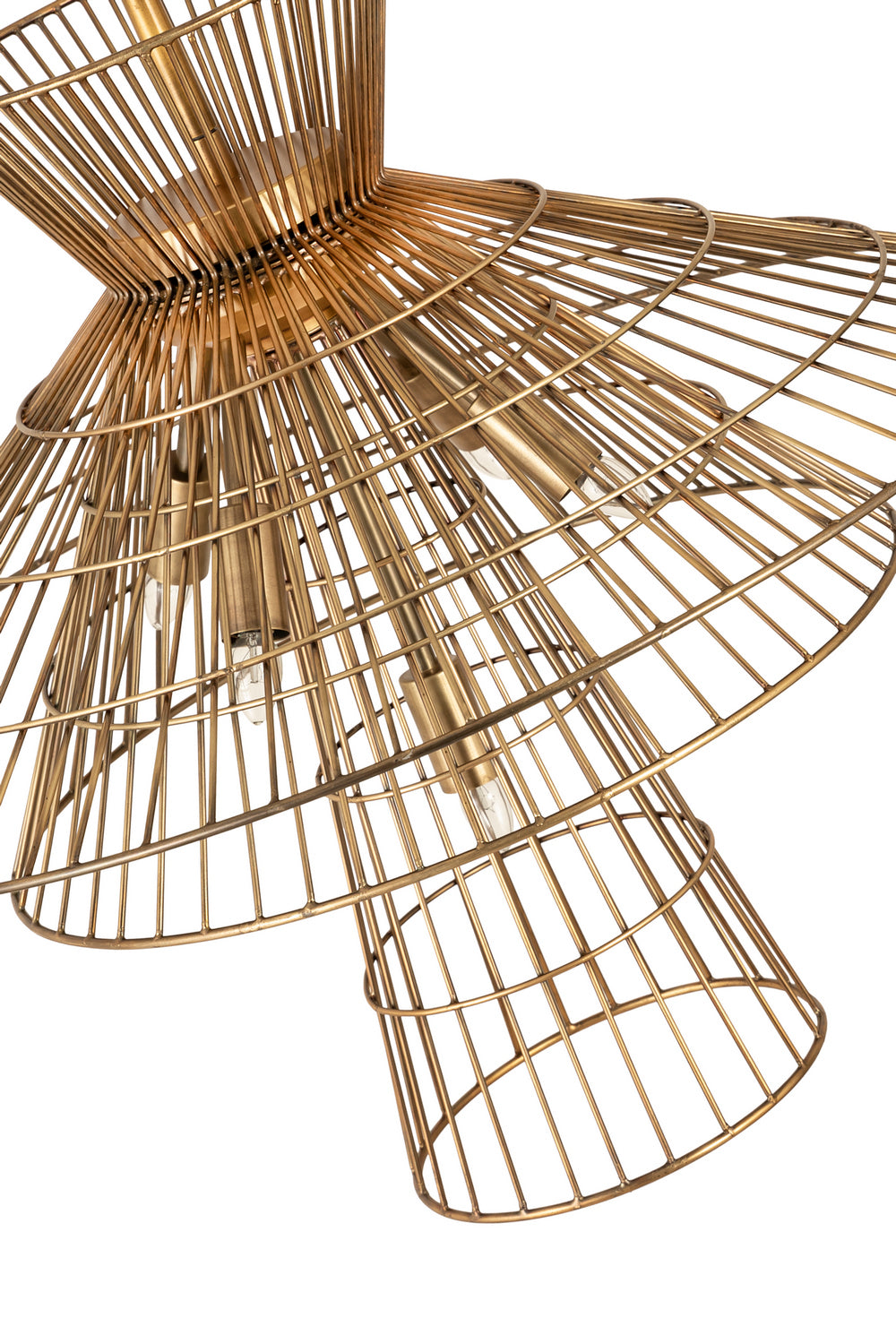 Z-Lite - 6015-6RB - Six Light Chandelier - Alito - Rubbed Brass