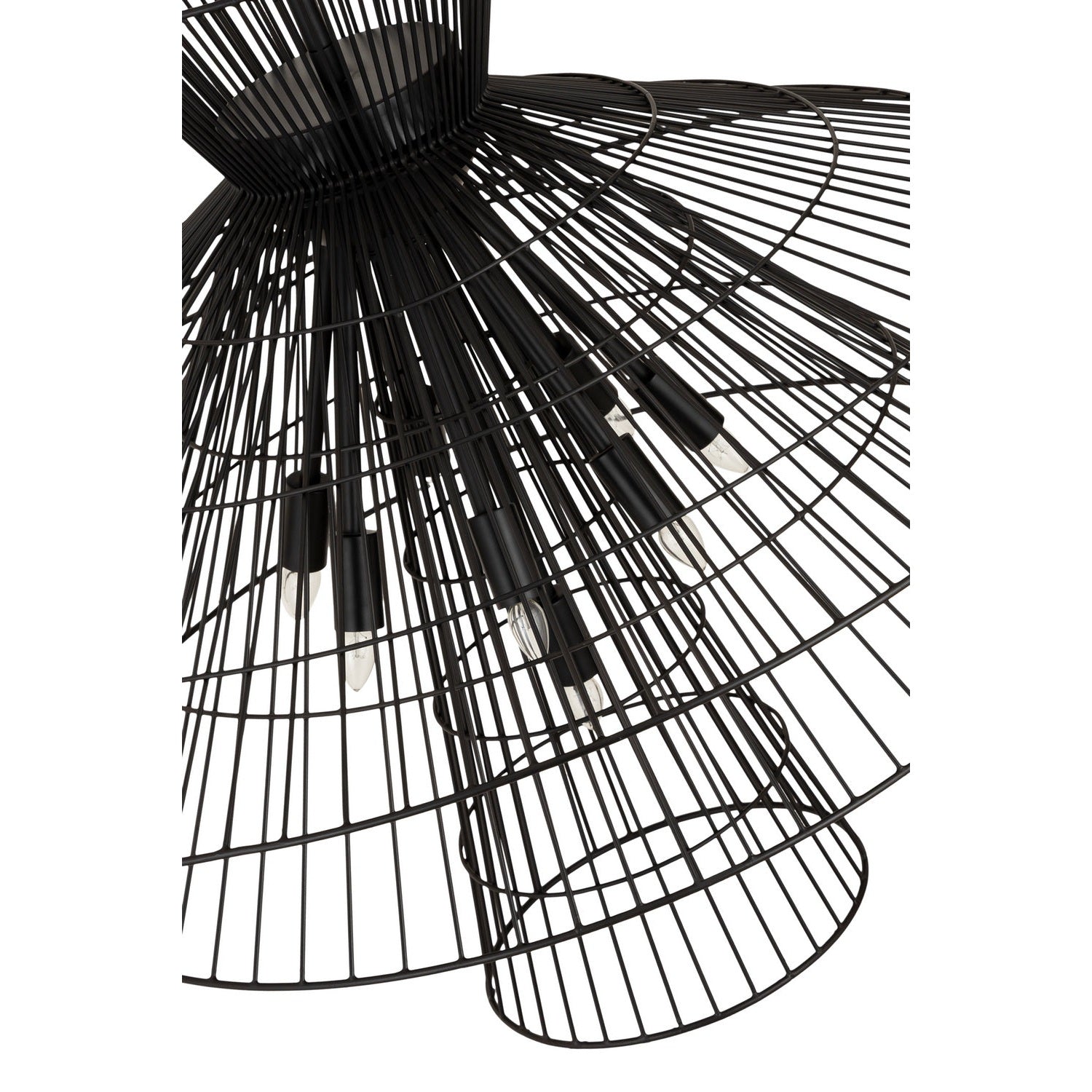 Z-Lite - 6015-8MB - Eight Light Chandelier - Alito - Matte Black