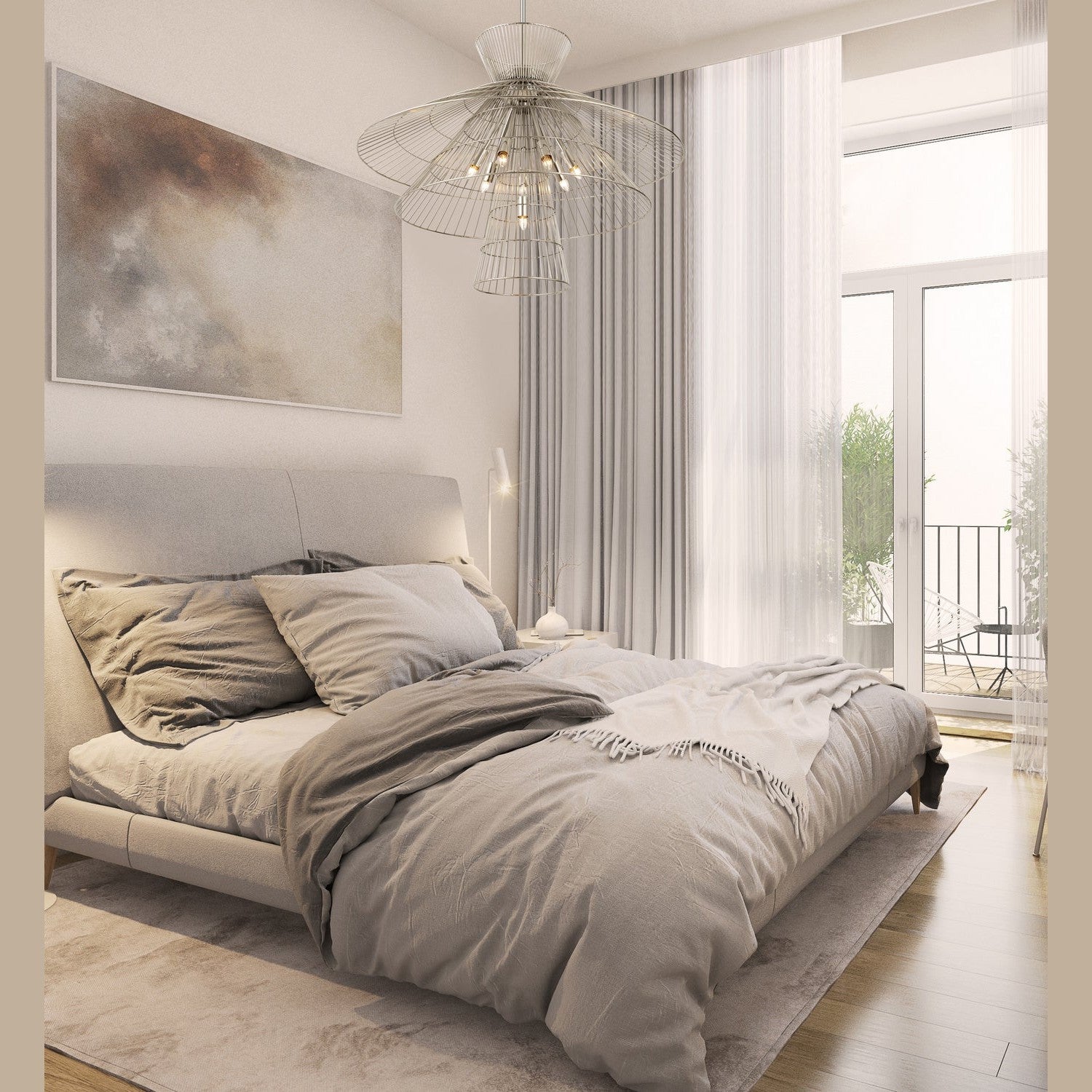 Z-Lite - 6015-8PN - Eight Light Chandelier - Alito - Polished Nickel