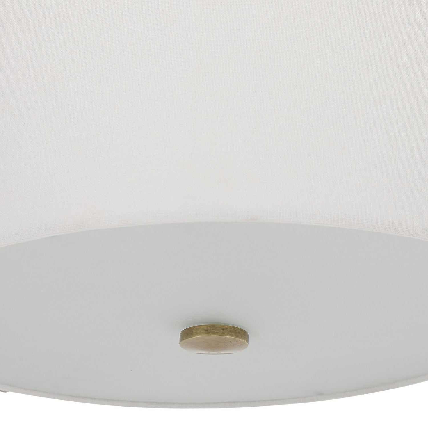 Uttermost - 22283 - Three Light Semi Flush Mount - Colfax - Antique Brass