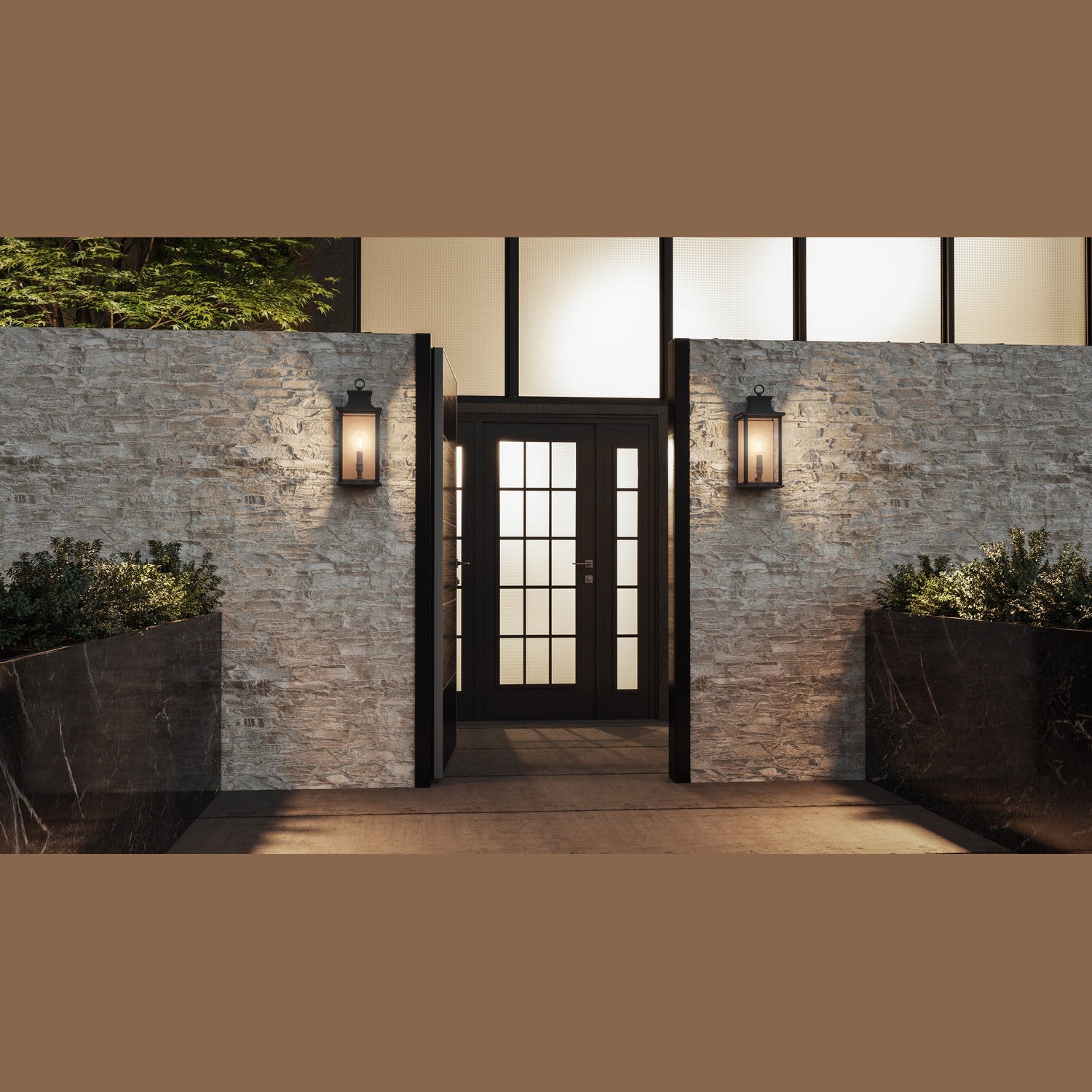 Quoizel - ABY8407OZ - One Light Outdoor Wall Mount - Abernathy - Old Bronze