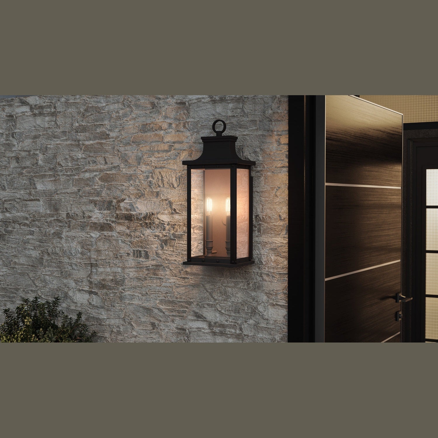 Quoizel - ABY8408OZ - Two Light Outdoor Wall Mount - Abernathy - Old Bronze