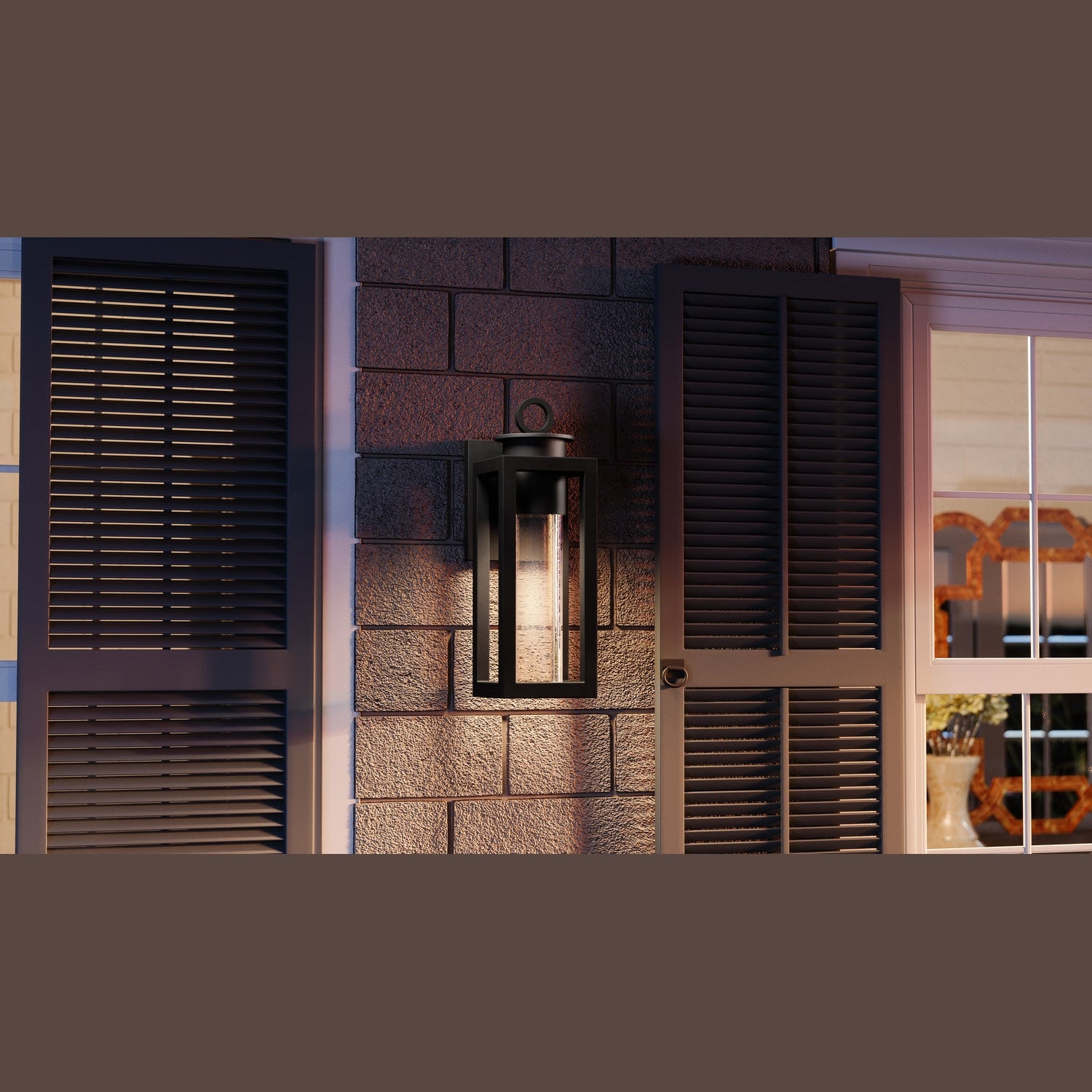 Quoizel - DGL8405MBK - One Light Outdoor Wall Mount - Donegal - Matte Black