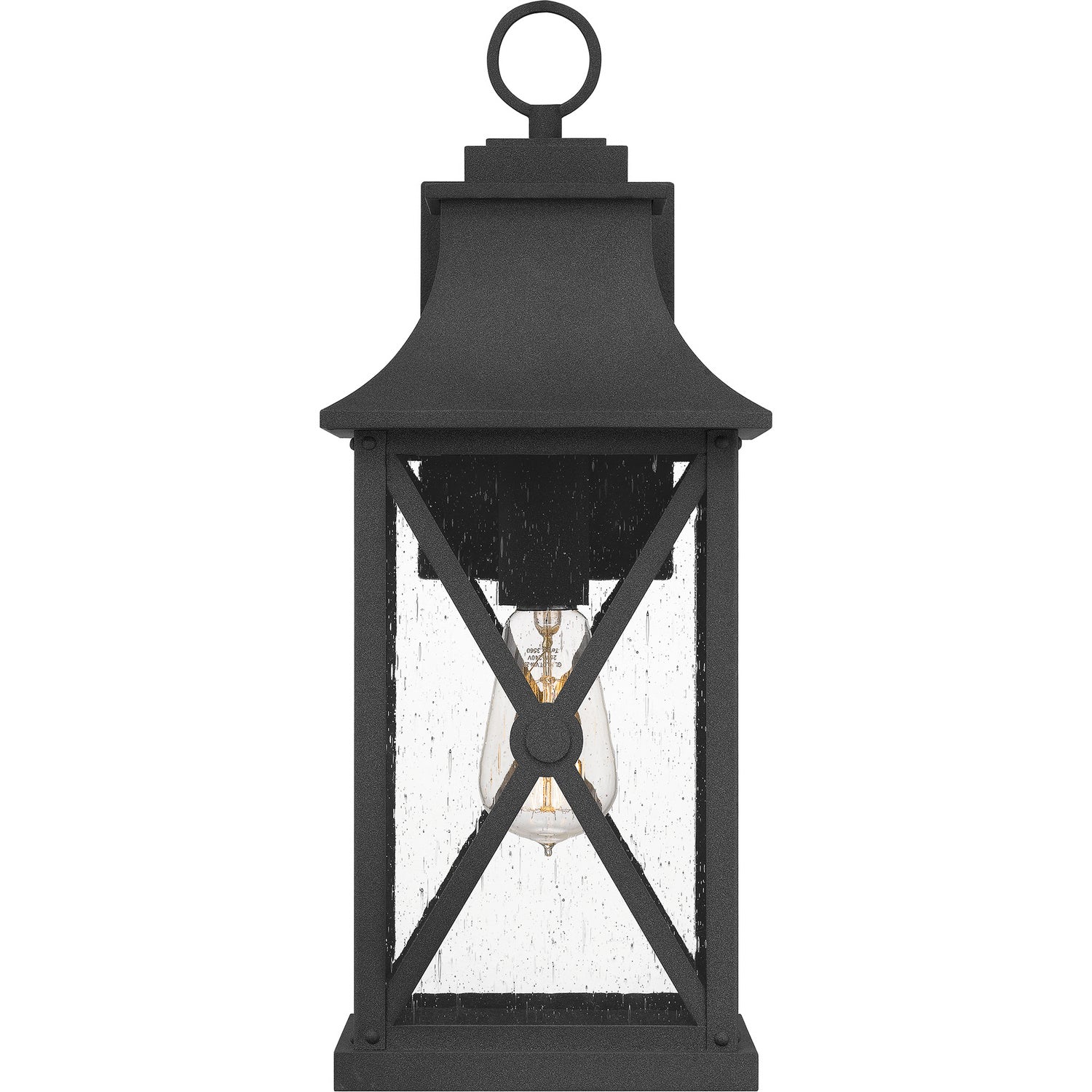 Quoizel - ELB8408MB - One Light Outdoor Wall Mount - Ellerbee - Mottled Black