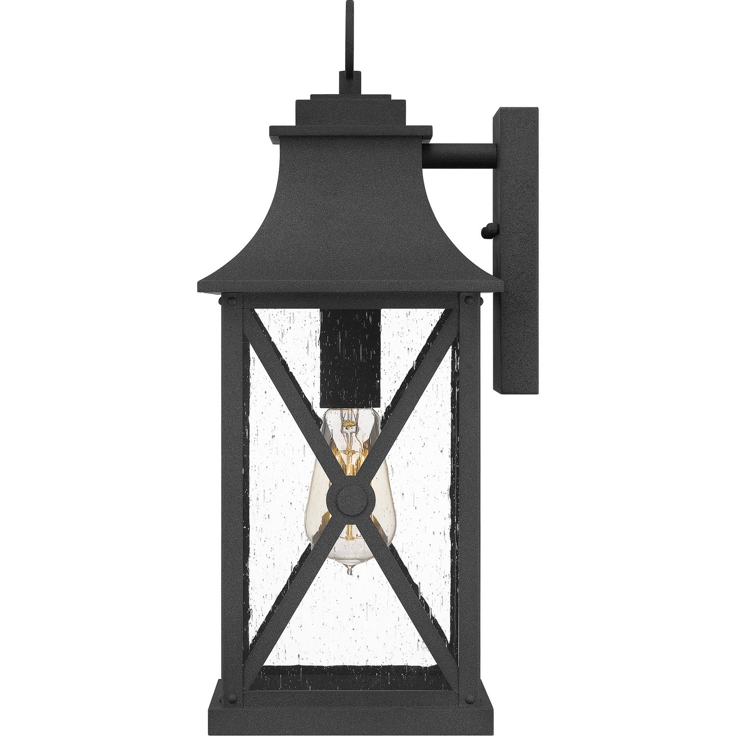 Quoizel - ELB8408MB - One Light Outdoor Wall Mount - Ellerbee - Mottled Black