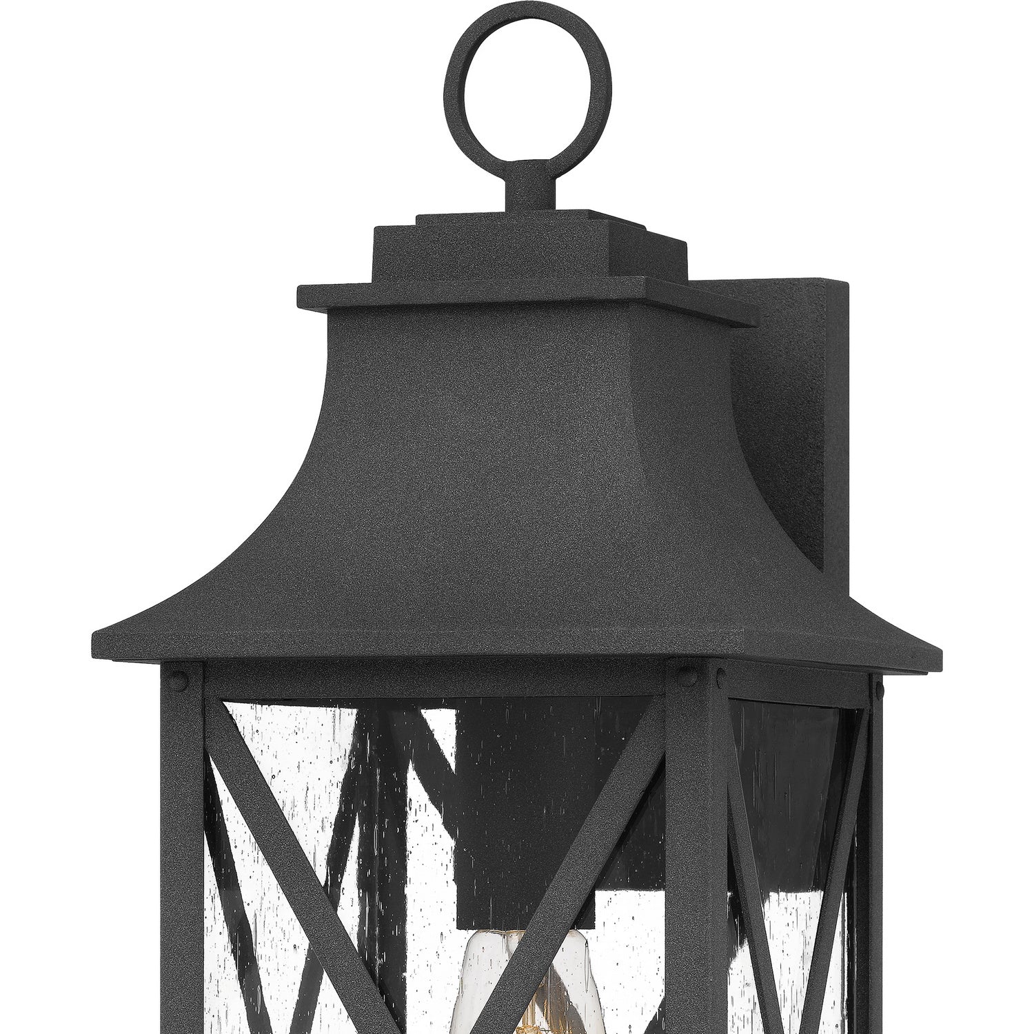 Quoizel - ELB8408MB - One Light Outdoor Wall Mount - Ellerbee - Mottled Black