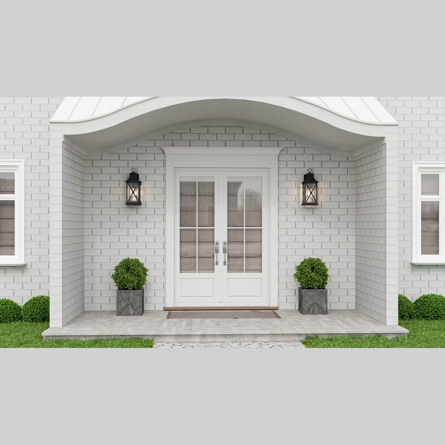 Quoizel - ELB8408MB - One Light Outdoor Wall Mount - Ellerbee - Mottled Black