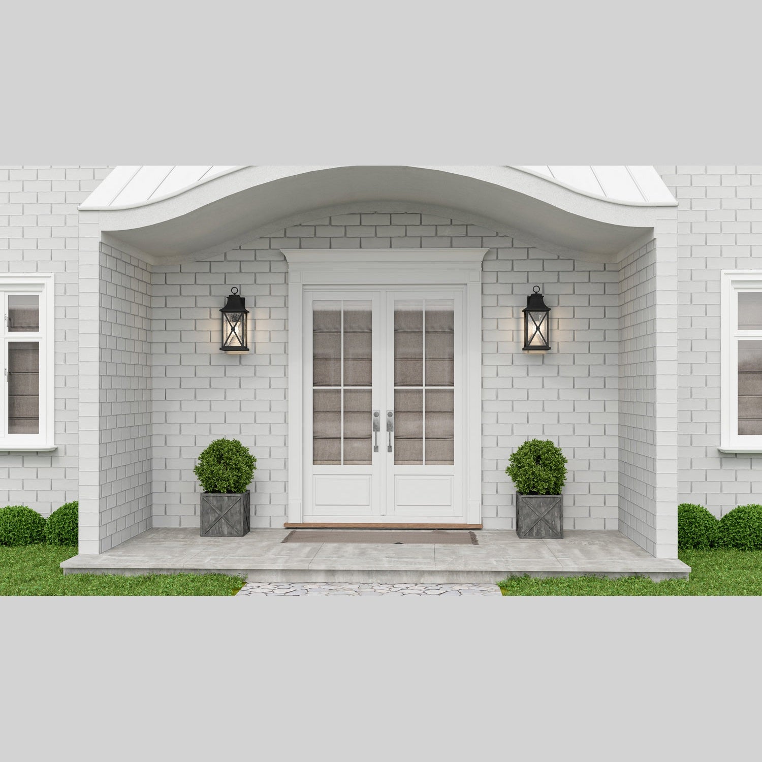 Quoizel - ELB8409MB - One Light Outdoor Wall Mount - Ellerbee - Mottled Black