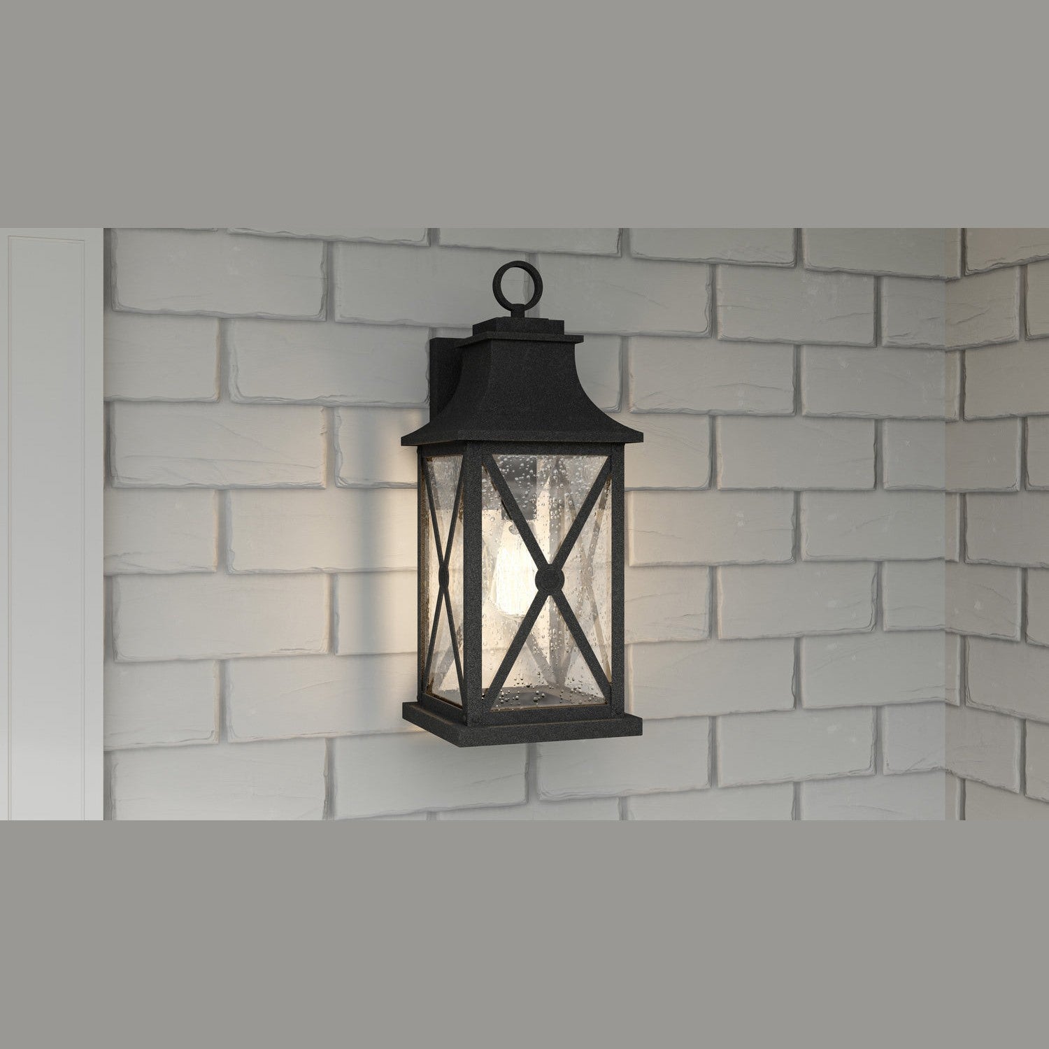 Quoizel - ELB8409MB - One Light Outdoor Wall Mount - Ellerbee - Mottled Black