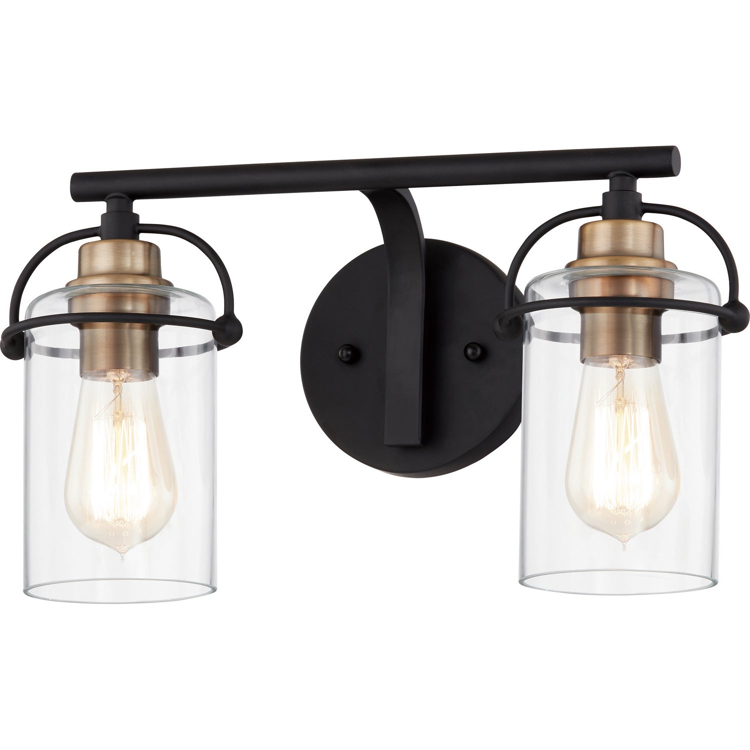 Quoizel - EMR8602MBK - Two Light Bath - Emerson - Matte Black