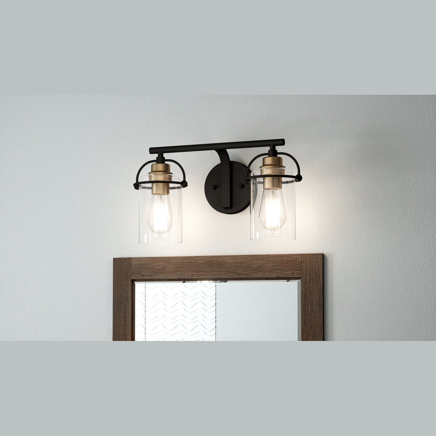 Quoizel - EMR8602MBK - Two Light Bath - Emerson - Matte Black