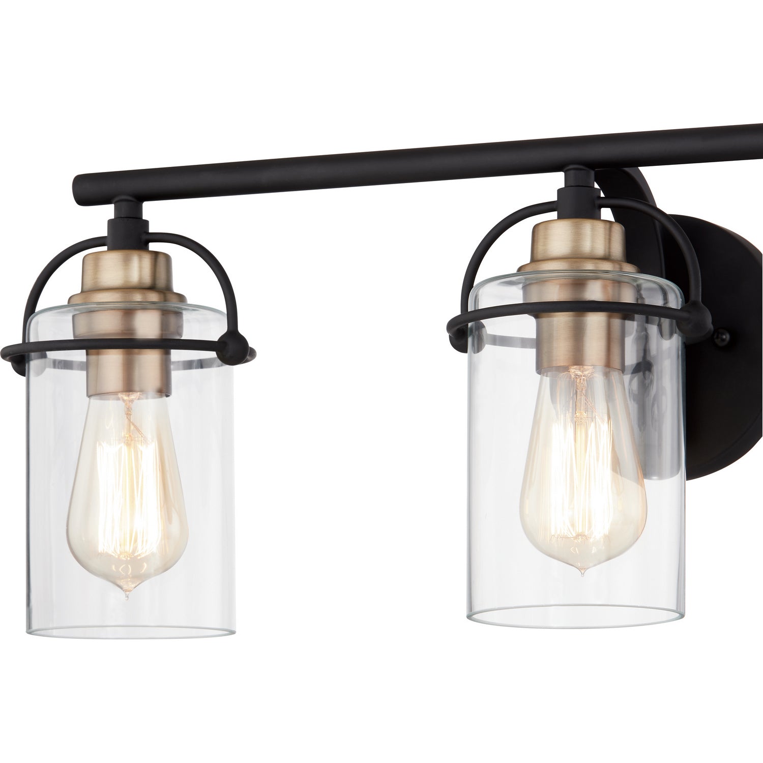 Quoizel - EMR8603MBK - Three Light Bath - Emerson - Matte Black