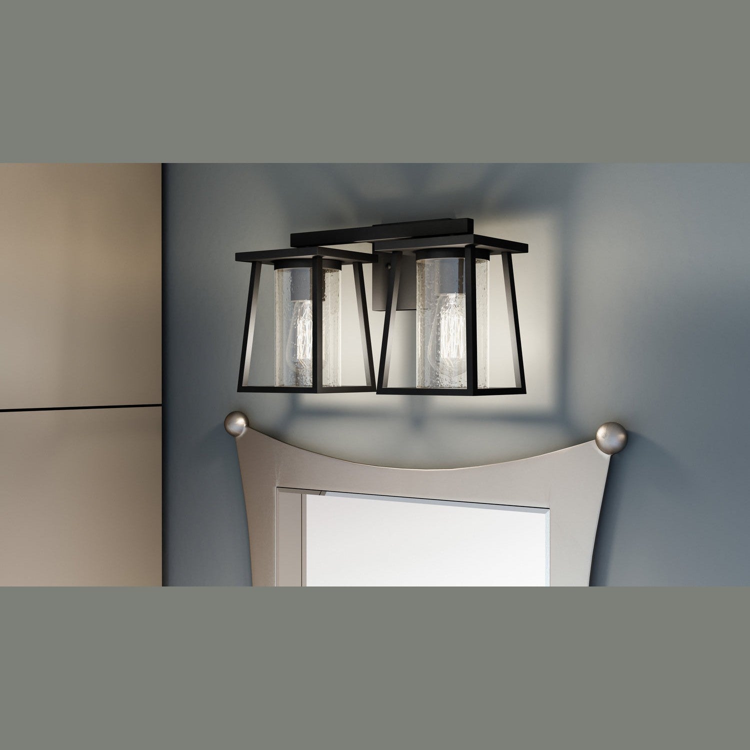 Quoizel - LDG8615MBK - Two Light Bath - Lodge - Matte Black