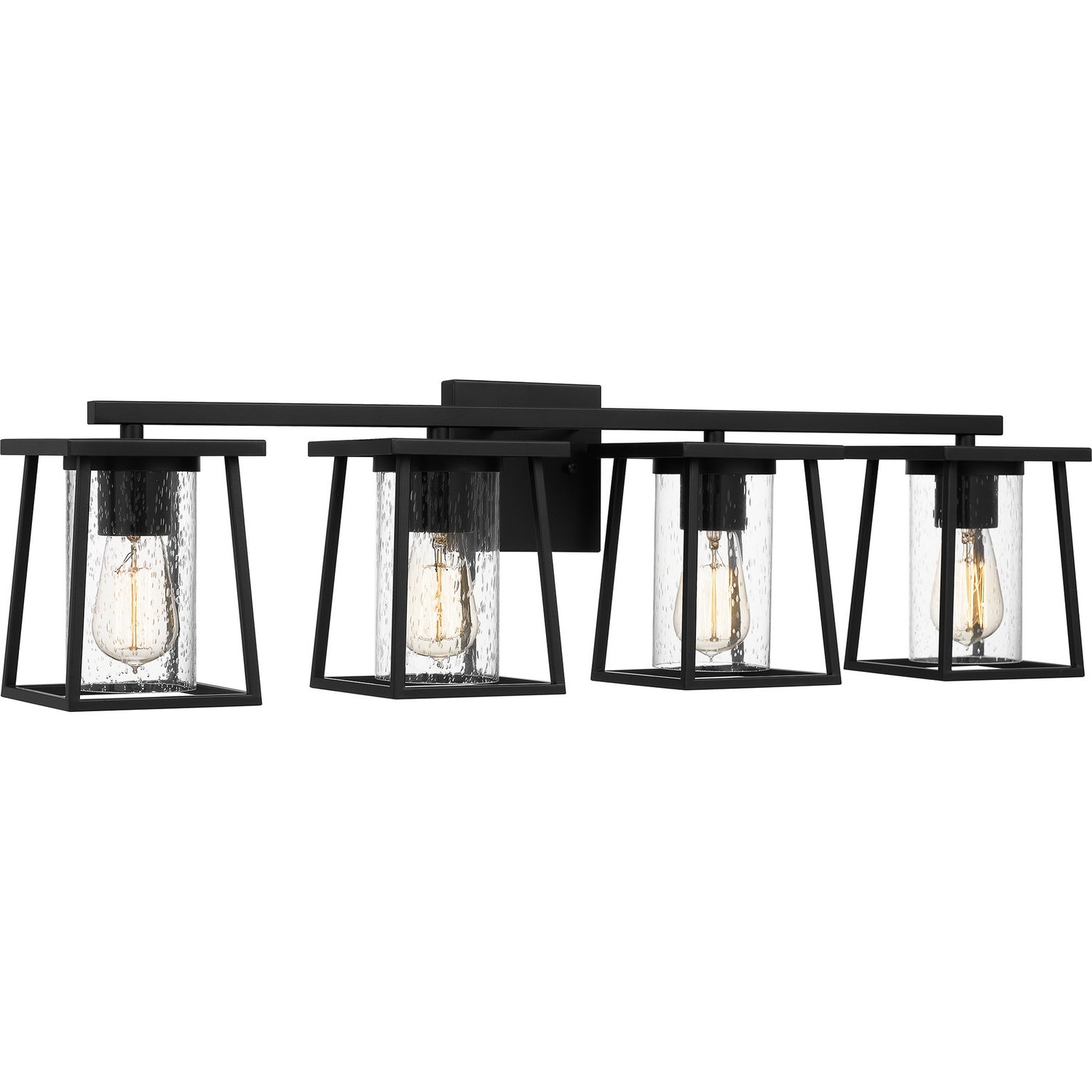 Quoizel - LDG8633MBK - Four Light Bath - Lodge - Matte Black