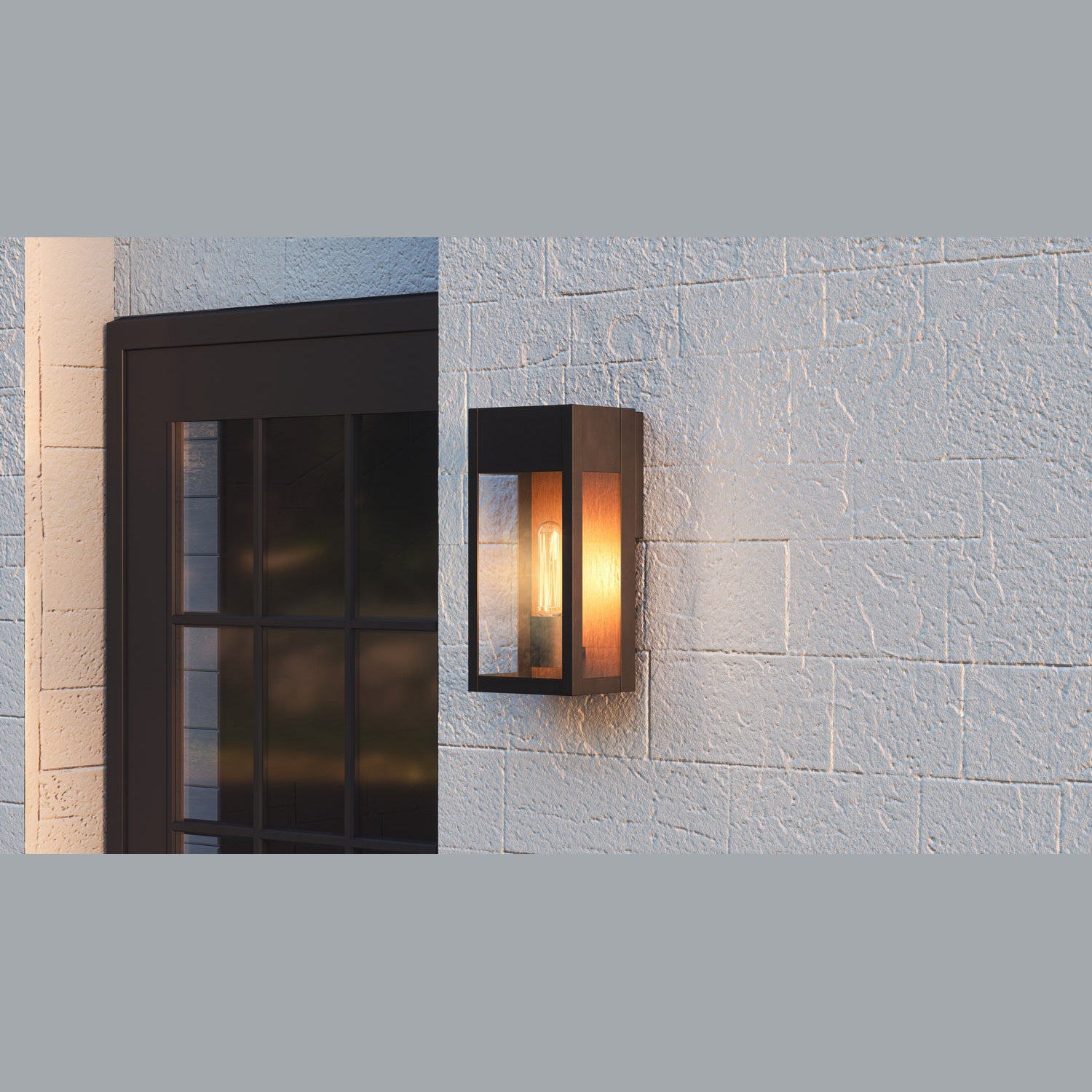 Quoizel - MAE8406MBK - One Light Outdoor Wall Mount - Maren - Matte Black