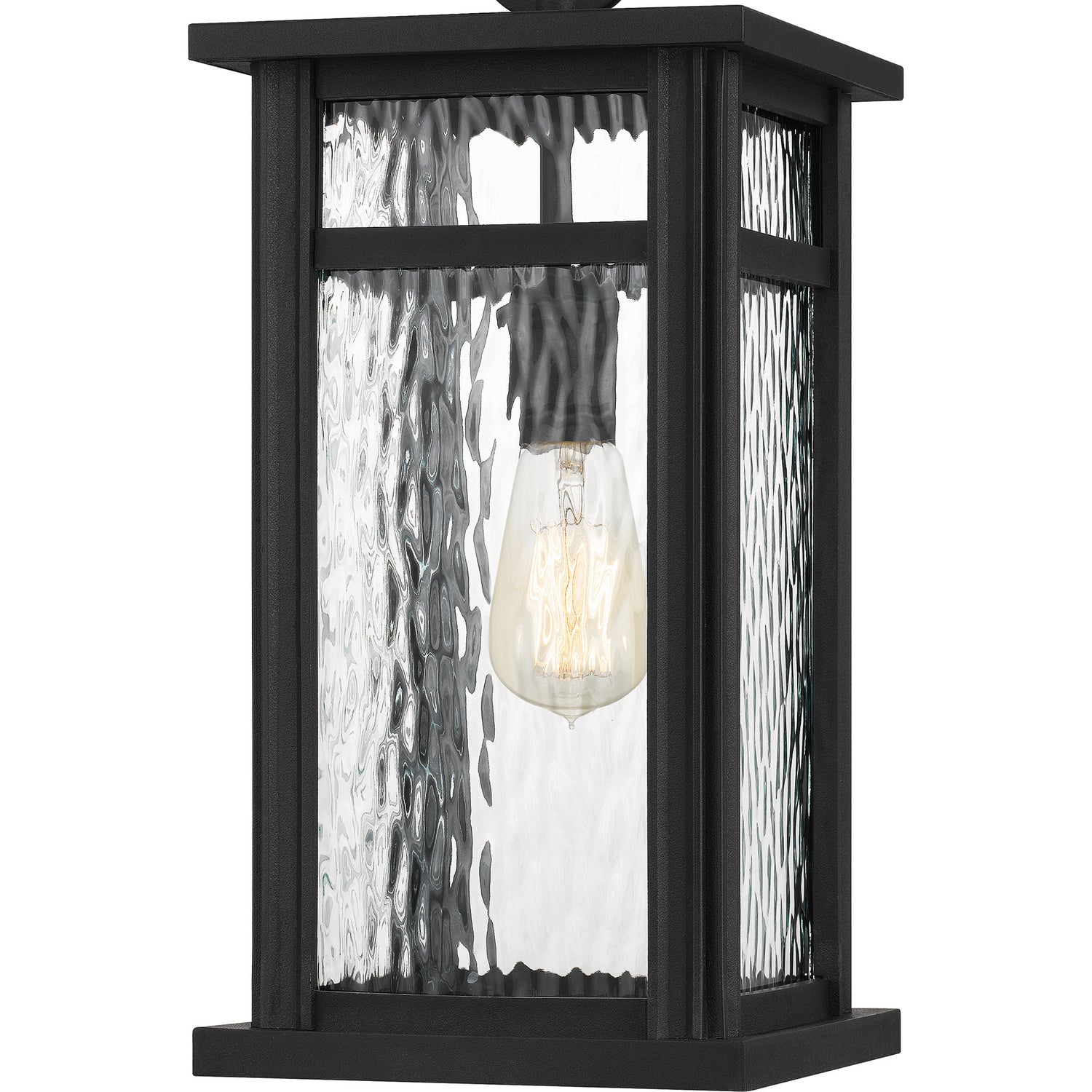 Quoizel - MOI1908EK - One Light Outdoor Hanging Lantern - Moira - Earth Black