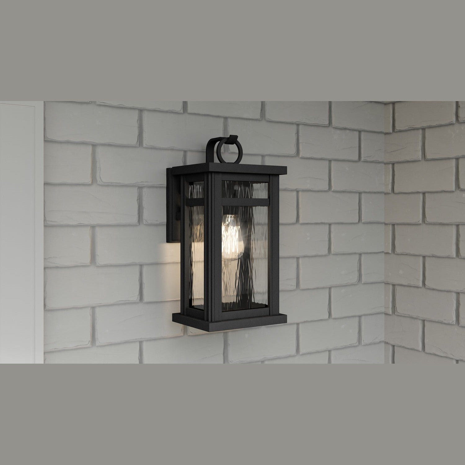 Quoizel - MOI8408EK - One Light Outdoor Wall Mount - Moira - Earth Black