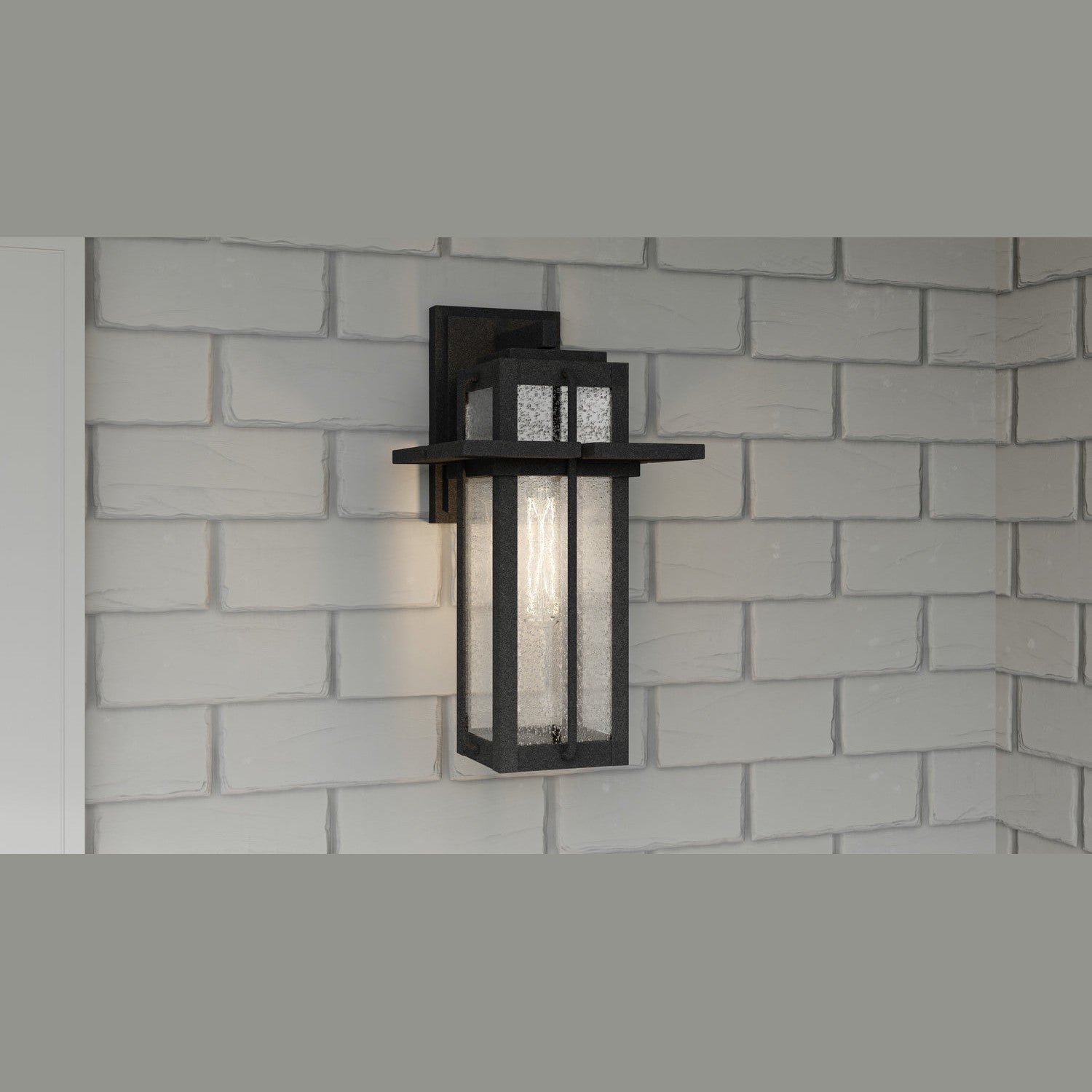 Quoizel - RDL8407MB - One Light Outdoor Wall Mount - Randall - Mottled Black