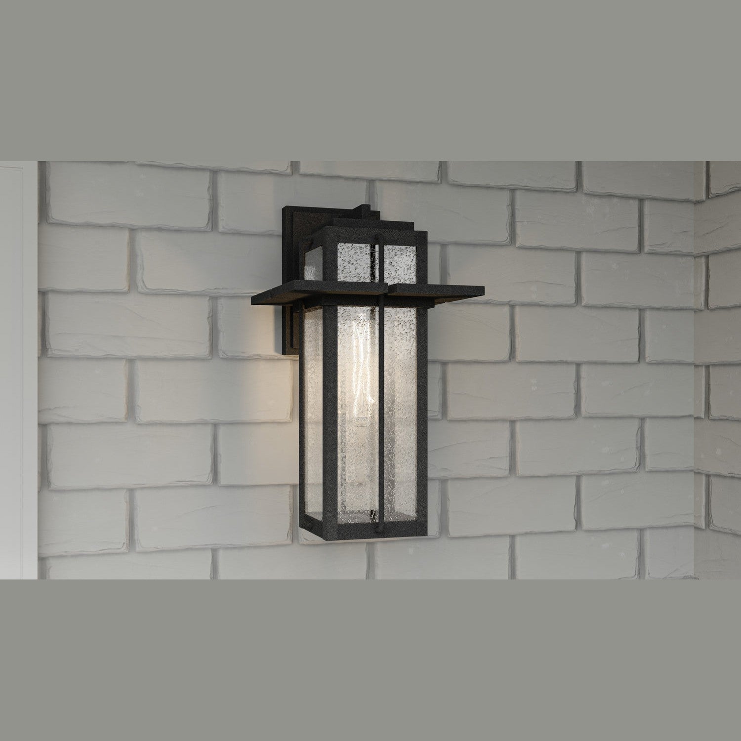 Quoizel - RDL8409MB - One Light Outdoor Wall Mount - Randall - Mottled Black