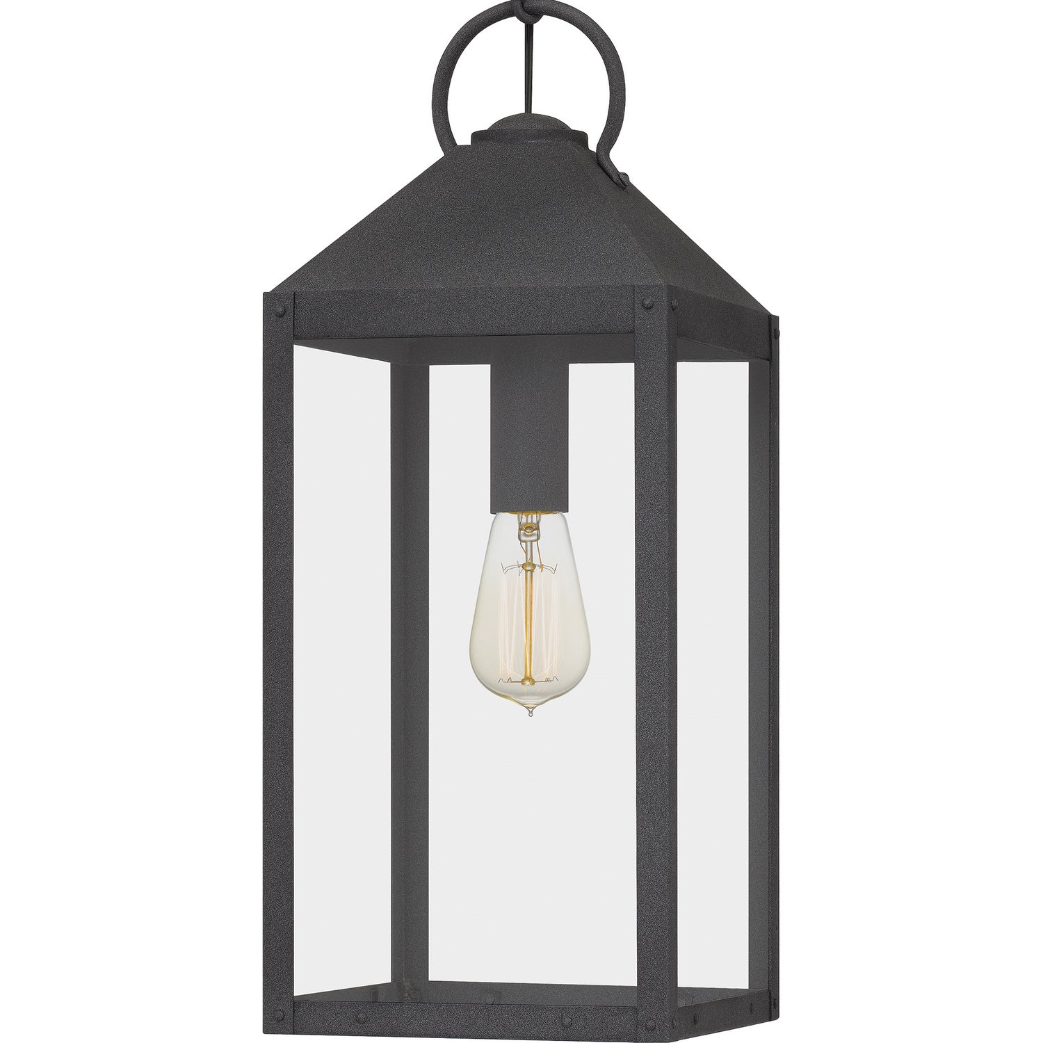 Quoizel - TPE1908MB - One Light Outdoor Hanging Lantern - Thorpe - Mottled Black