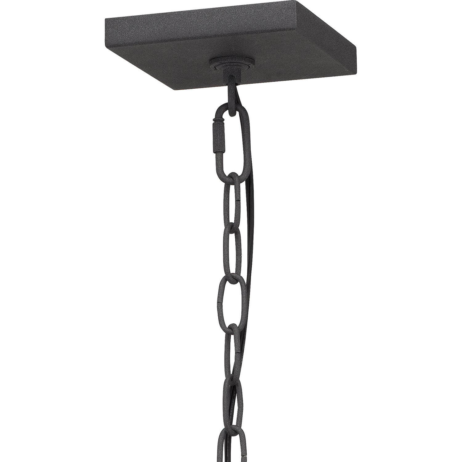 Quoizel - TPE1908MB - One Light Outdoor Hanging Lantern - Thorpe - Mottled Black