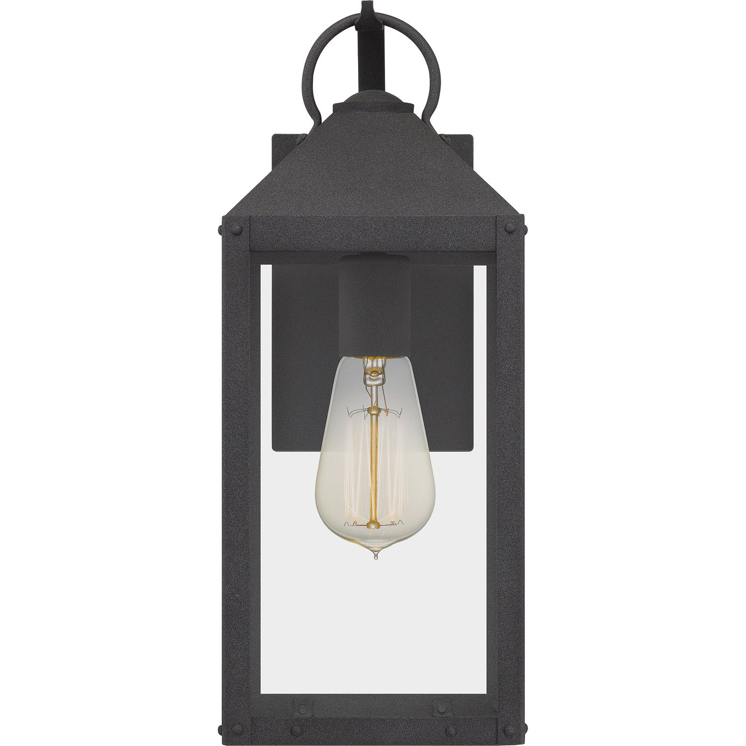 Quoizel - TPE8406MB - One Light Outdoor Wall Mount - Thorpe - Mottled Black