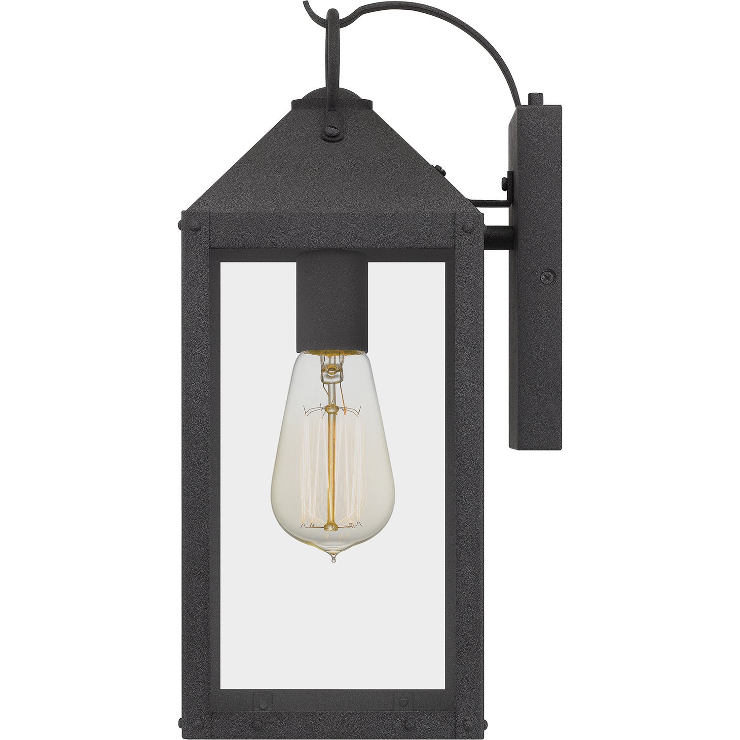 Quoizel - TPE8406MB - One Light Outdoor Wall Mount - Thorpe - Mottled Black