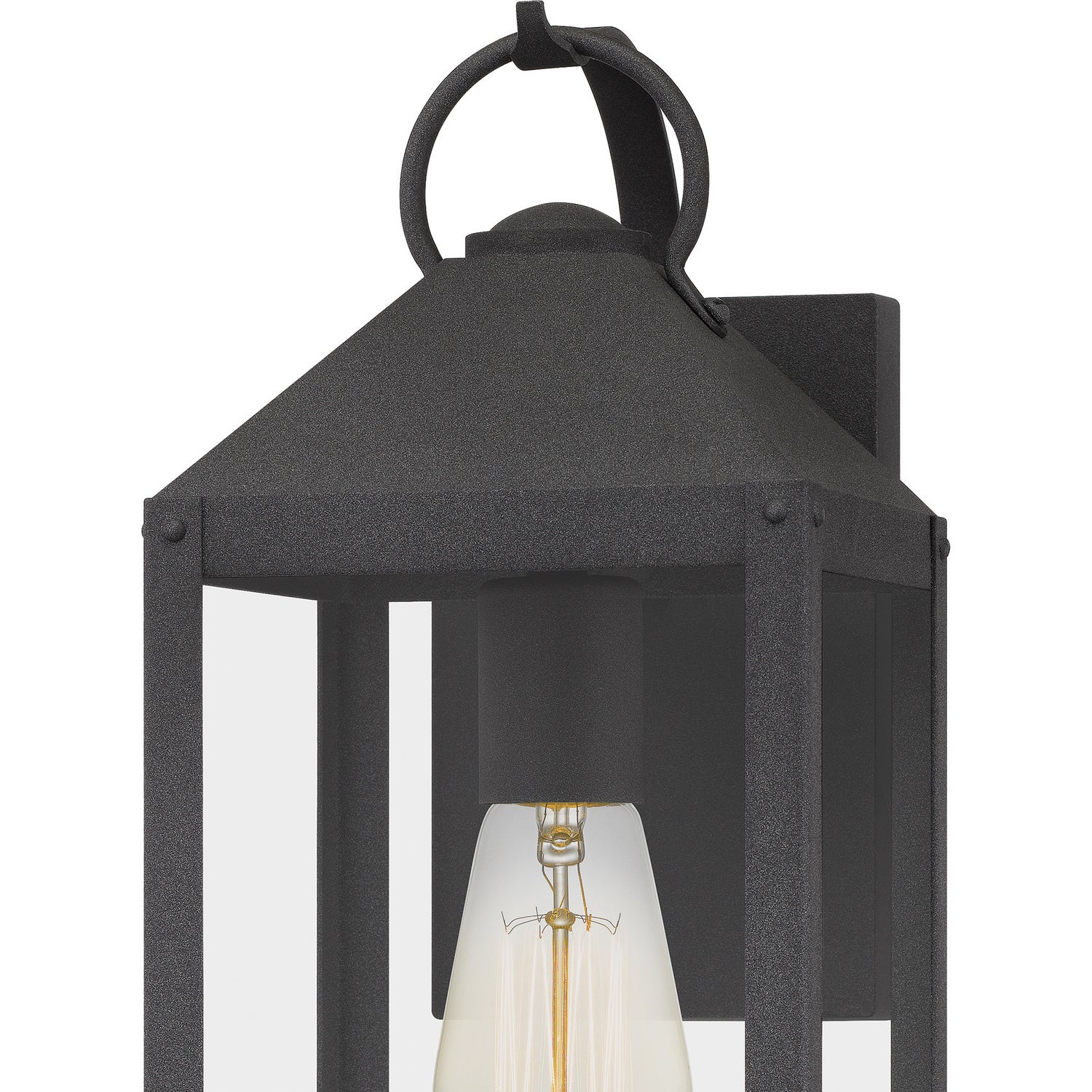 Quoizel - TPE8406MB - One Light Outdoor Wall Mount - Thorpe - Mottled Black